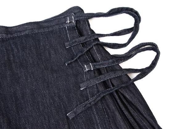 Comme des Garcons Comme des Garcons size M Retro denim strap overskirt Size 23" - 5 Thumbnail