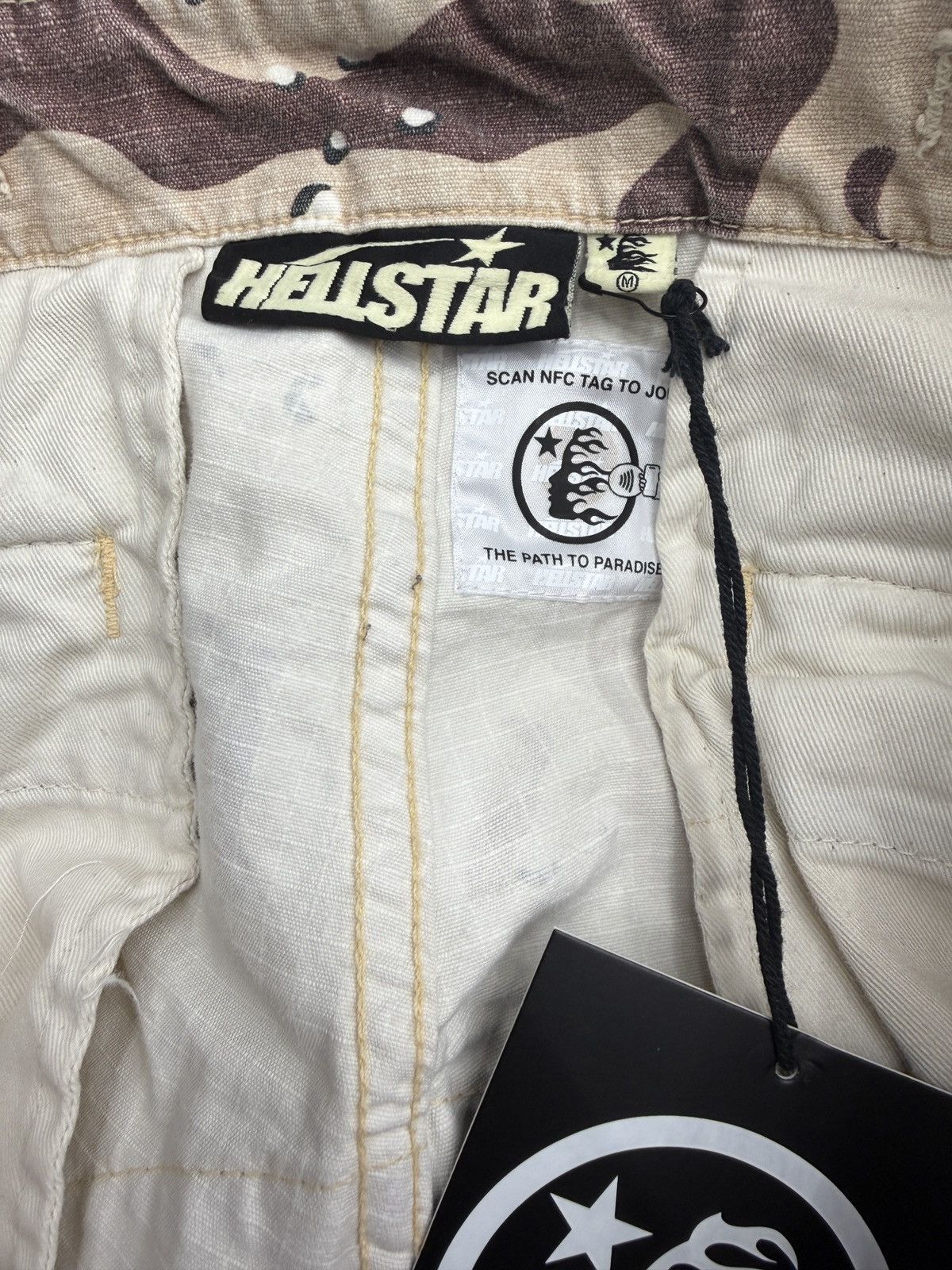 HELLSTAR Hellstar Camo Cargo Shorts Size US 32 / EU 48 - 8 Thumbnail