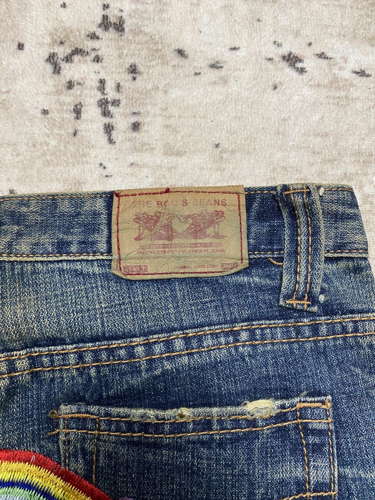 Hysteric Glamour Rare💥Rusty Crack Red PepperxPeace Jeans Size US 30 / EU 46 - 13 Thumbnail