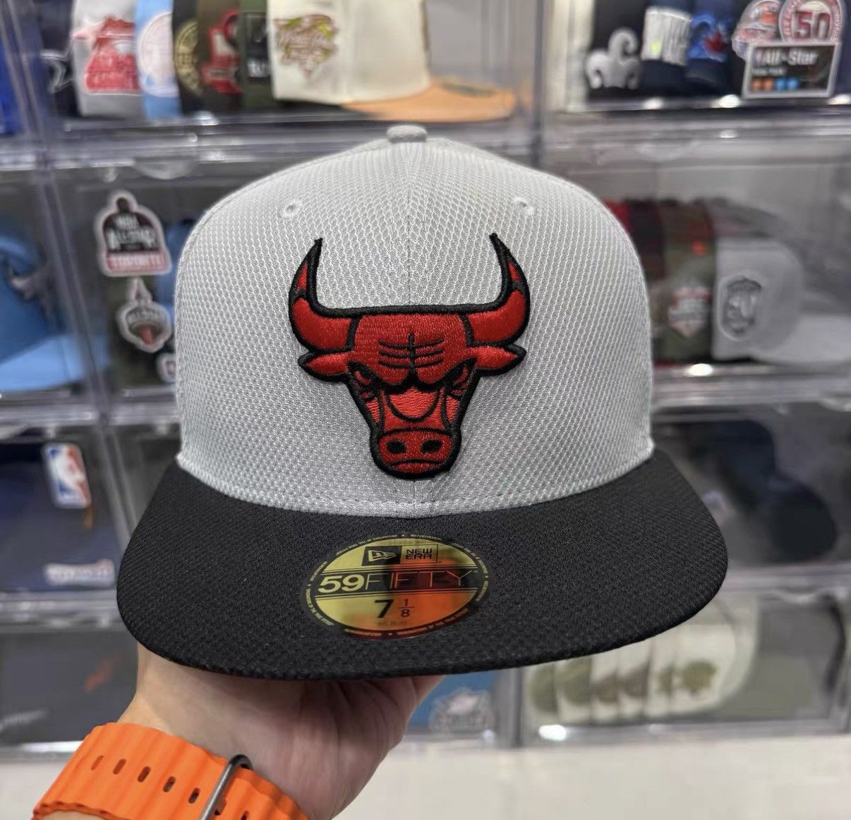 New Era New Era NBA Chicago Bulls Flat Brim Baseball Cap J32 Size ONE SIZE - 1 Thumbnail