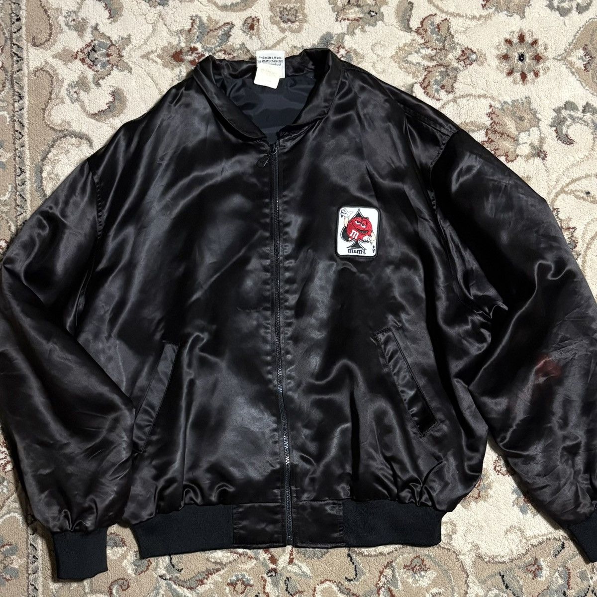 NASCAR RARE Y2K/2000’s Vintage M&M’s Casino/Dice M&M Satin Jacket Size US L / EU 52-54 / 3 - 2 Thumbnail