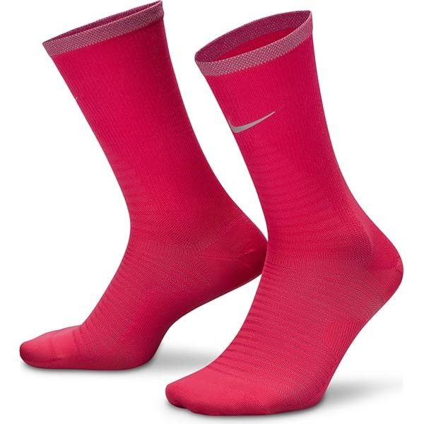 Nike NWT Nike Unisex Spark Dri-FIT Running Crew Socks Pink Size L Size ONE SIZE - 1 Thumbnail