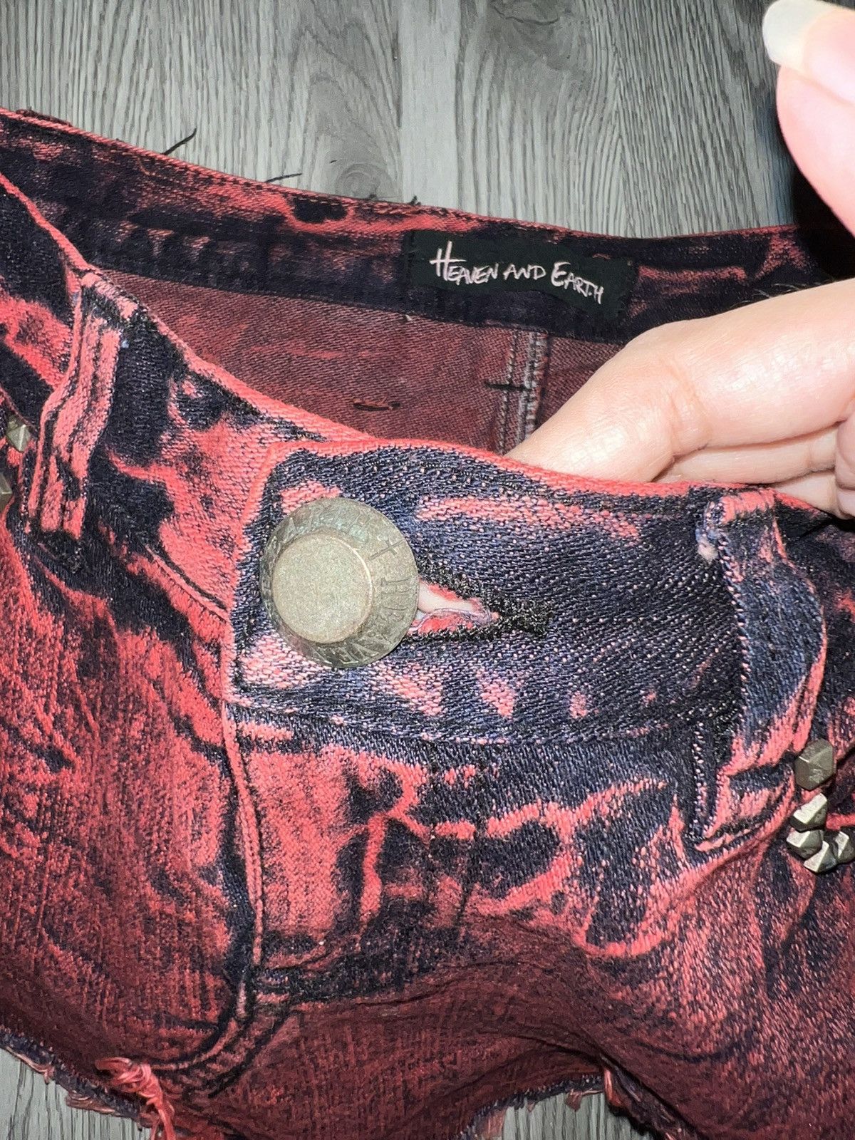 Japanese Brand Heaven and Earth punk red mini skirts 💋🥀 Size 28" / US 6 / IT 42 - 9 Thumbnail
