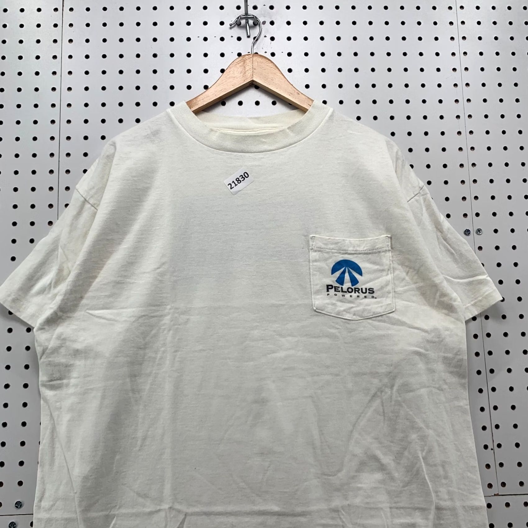 Vintage VINTAGE Computer Vison Pelorus Pocket Shirt XL White Single Stitch Mens 24x29.5 Size US XL / EU 56 / 4 - 3 Thumbnail