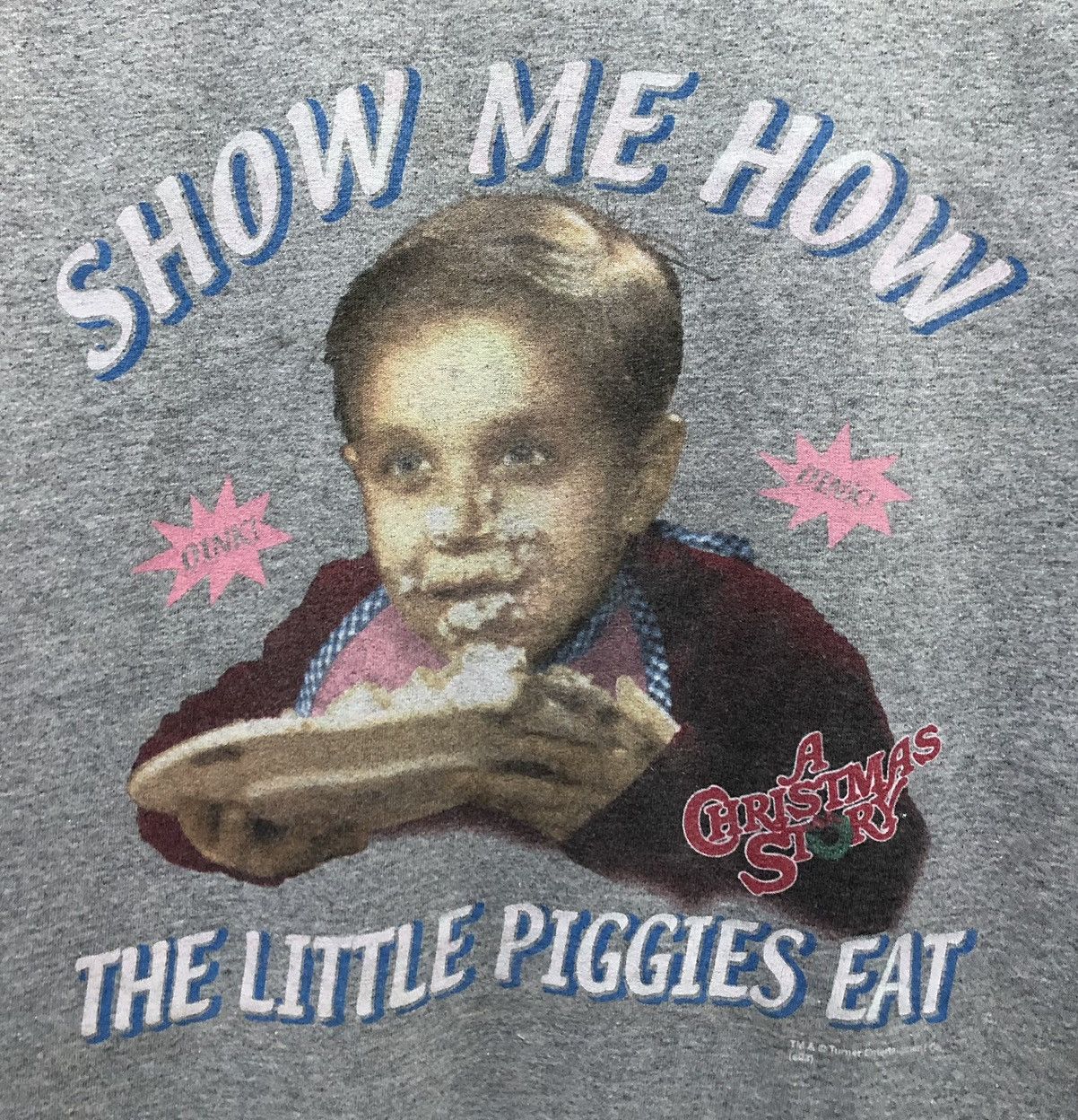 Vintage Vintage Show Me How The Little Piggies Eat T-Shirt Size US M / EU 48-50 / 2 - 3 Thumbnail