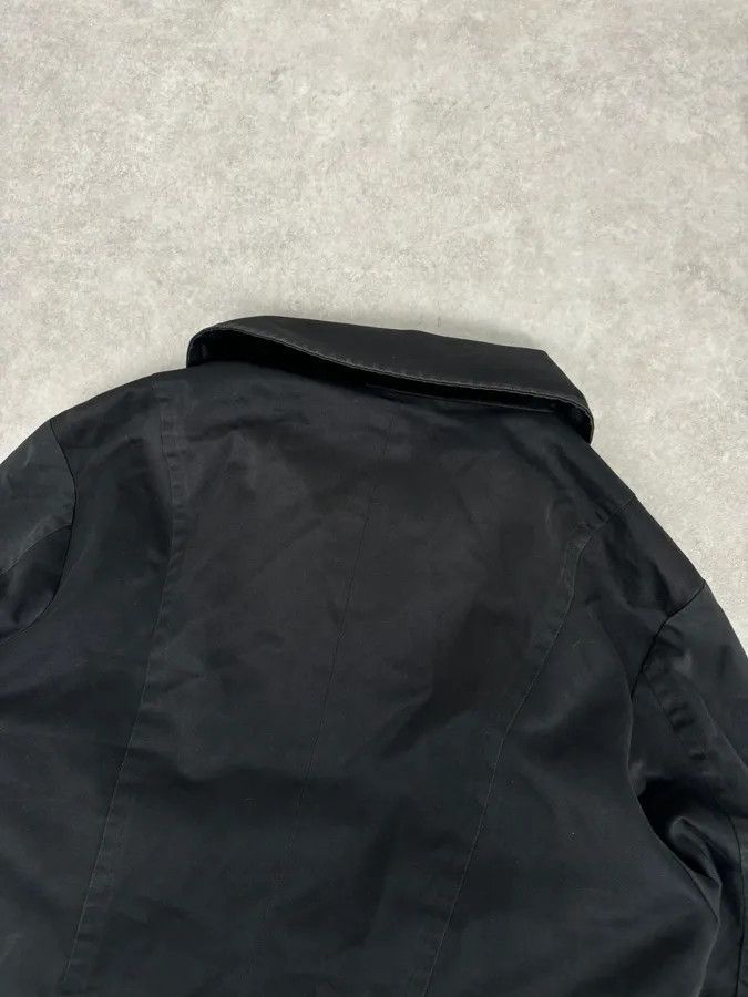 Yves Saint Laurent AW2003 Yves Saint Laurent Rive Gauche Black Cargo Trench Coat Size US L / EU 52-54 / 3 - 8 Thumbnail