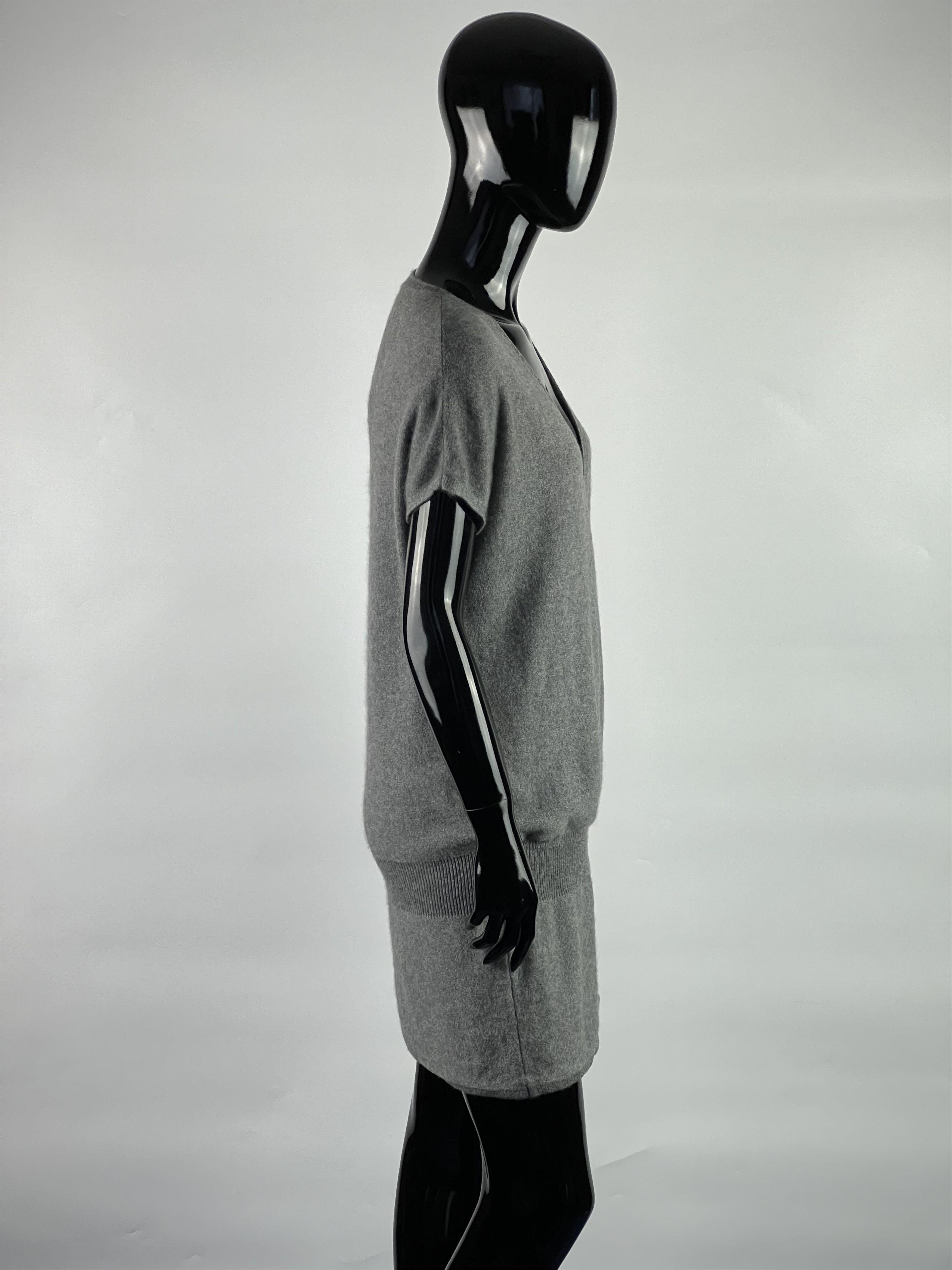 CLOSED Closed Grey 100% Cashmere Dress Size S Size S / US 4 / IT 40 - 2 Thumbnail
