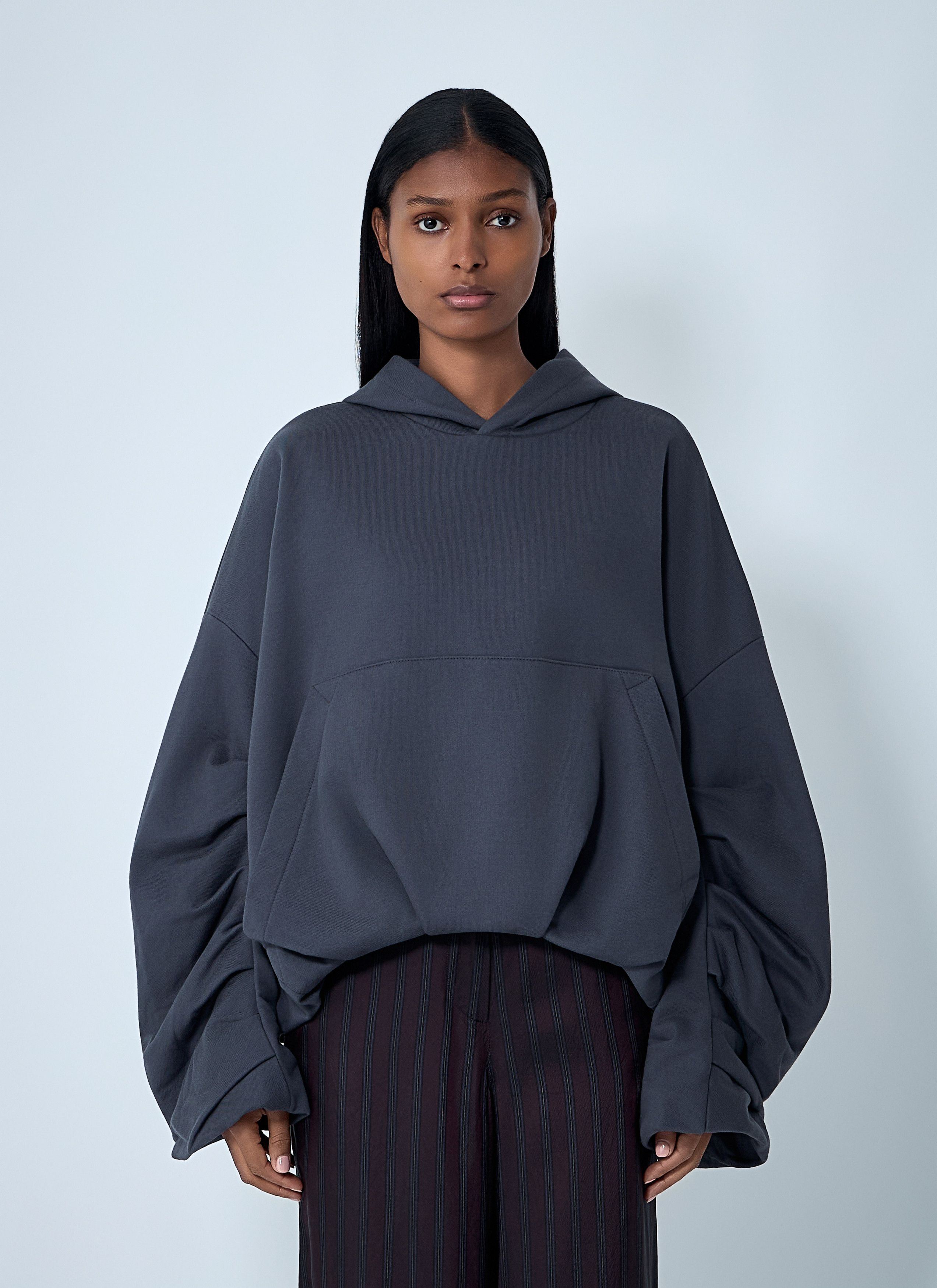 Dries Van Noten Hooded Cotton Sweatshirt Size S / US 4 / IT 40 - 1 Thumbnail