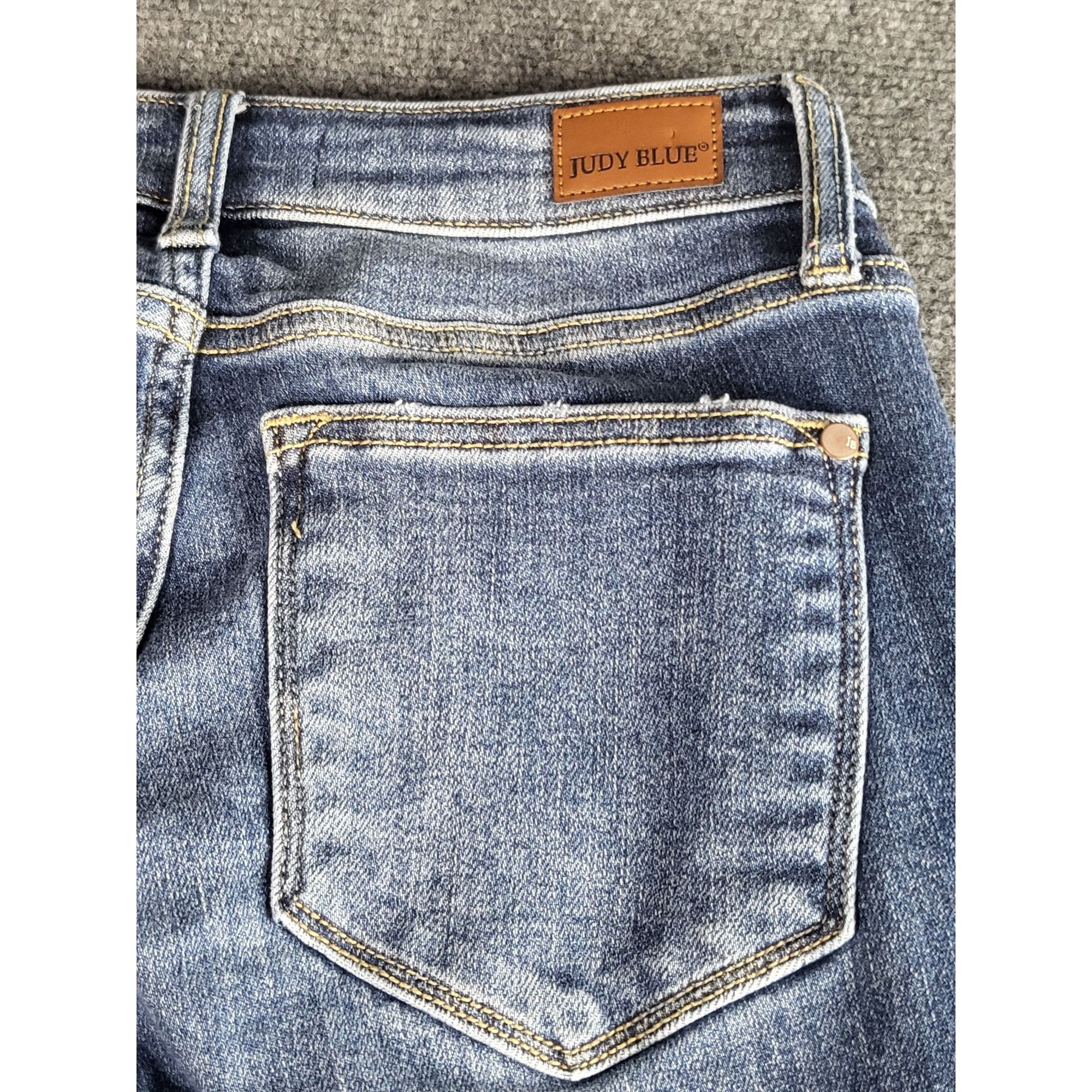 Judy Blue Judy Blue Los Angeles Jeans Women Sz 3/26 Boyfriend Fit Dist Size 26" / US 2 / IT 38 - 9 Thumbnail
