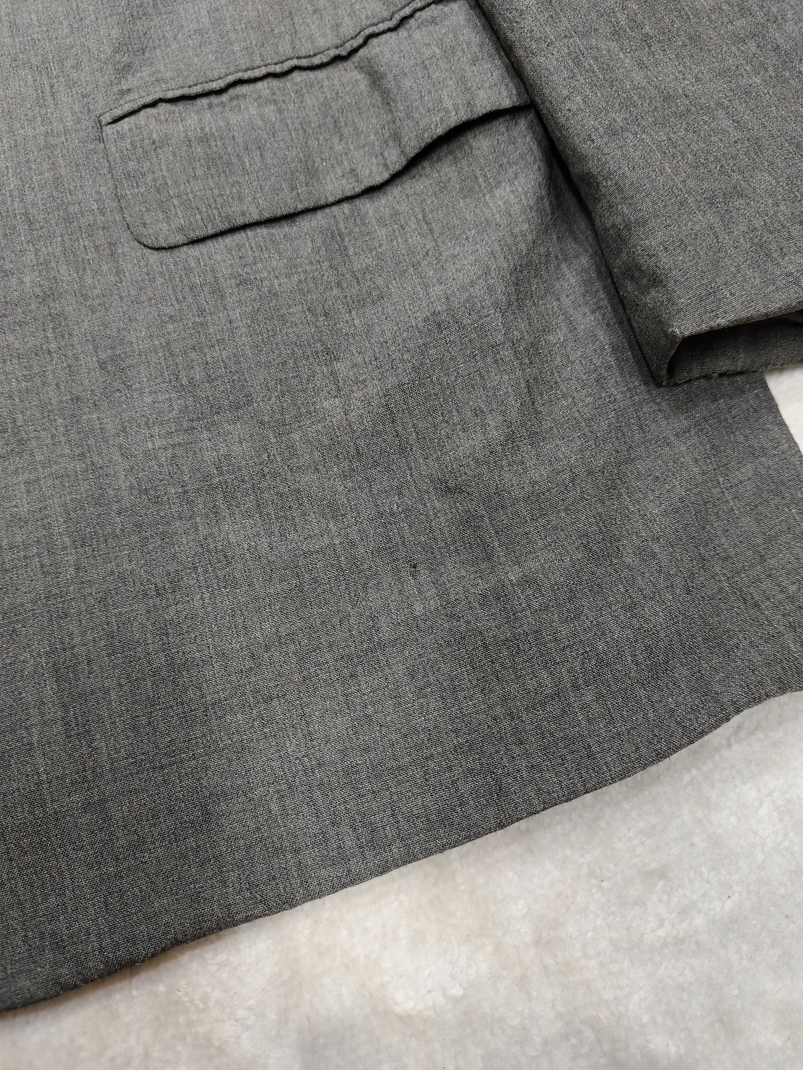 Comme des Garcons AD2000 CDG Homme- Minimal Tailoring Wool Suit Jacket Size US L / EU 52-54 / 3 - 3 Thumbnail
