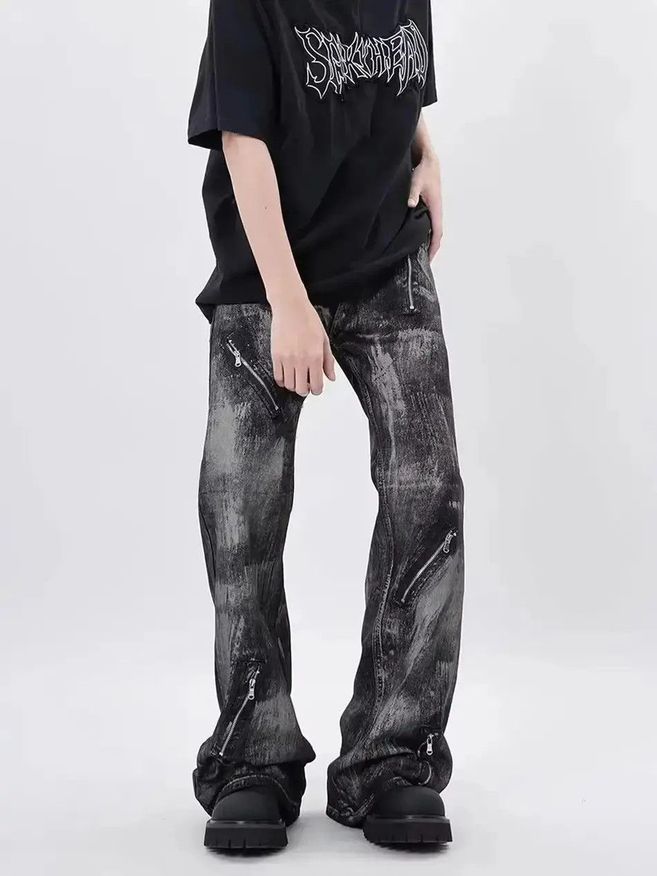 Japanese Brand Washingzip-up Design Pant Size US 32 / EU 48 - 6 Thumbnail