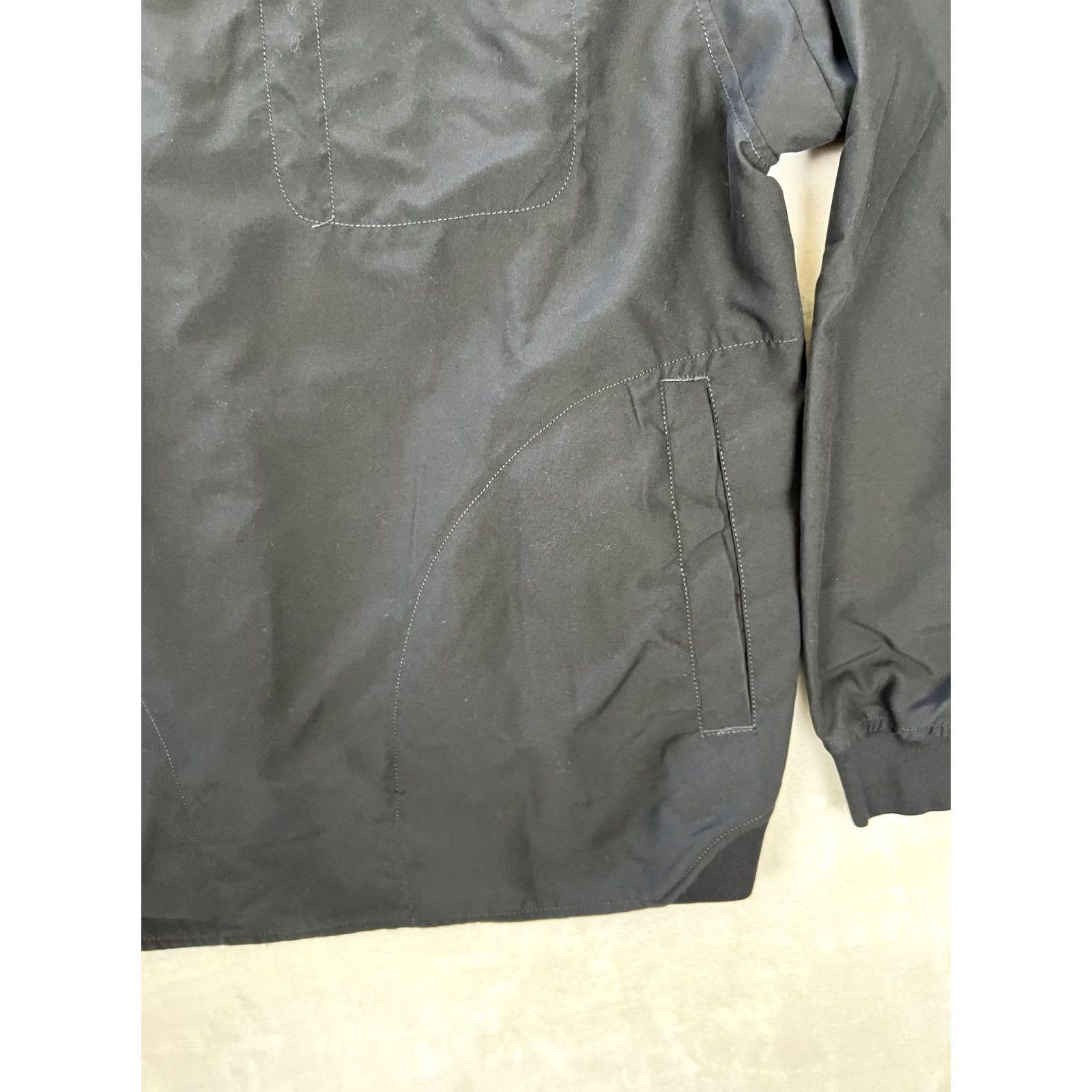 Duluth Trading Company Duluth Trading Co Jacket Mens Large Black V-Neck Pullover Windbreaker Size US L / EU 52-54 / 3 - 3 Thumbnail