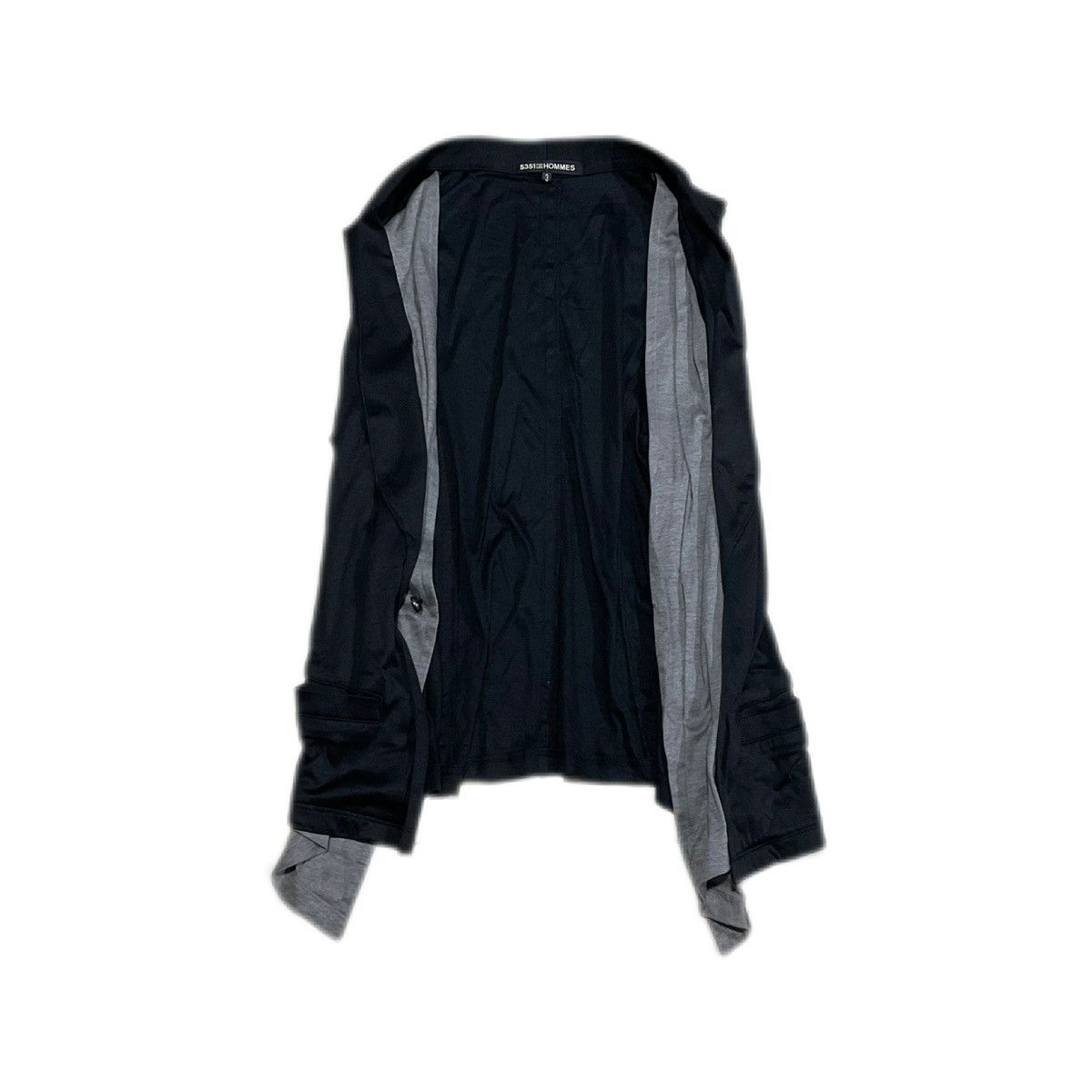 5351 POUR LES HOMMES 🔥Sick Y2K 5351 Pour Les Hommes Double Layer Vest Cardigan Size US M / EU 48-50 / 2 - 1 Thumbnail