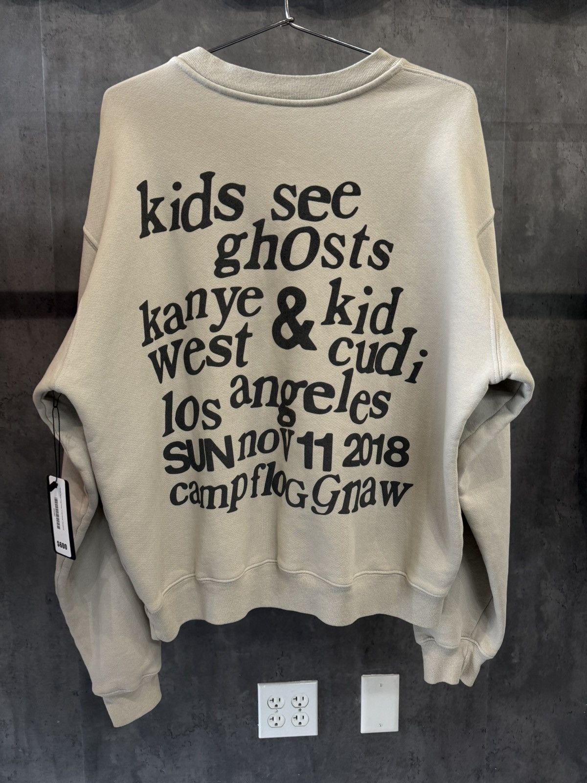 Cactus Plant Flea Market × Kanye West KANYE CAMP FLOG GNAW ‘I FEEL GHOST’ SWEATSHIRT SIZE S Size US S / EU 44-46 / 1 - 8 Thumbnail