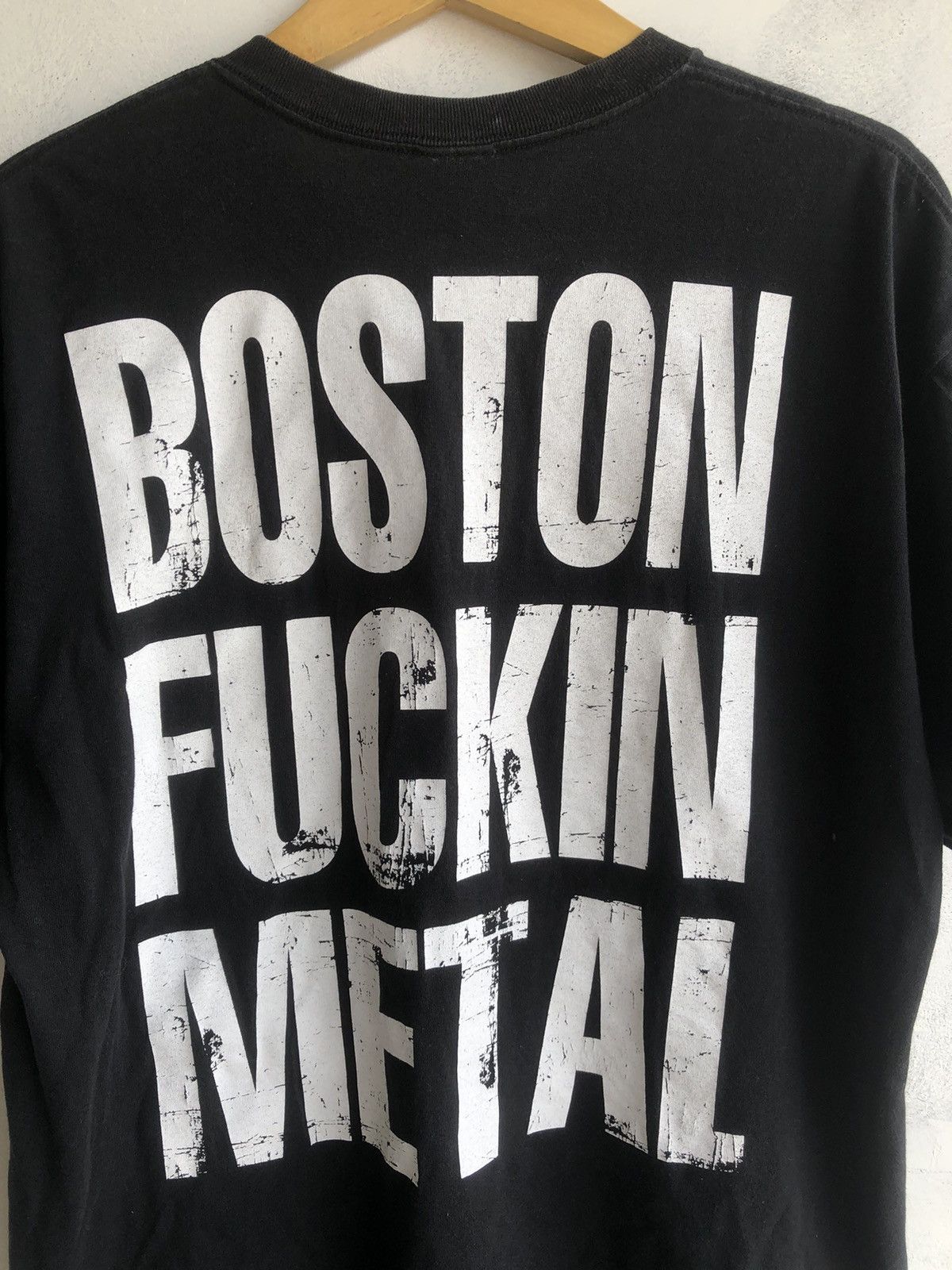 Band Tees × Japanese Brand 00s Unearth Boston Fuckin Metal Tshirt Tee Size US XL / EU 56 / 4 - 8 Thumbnail