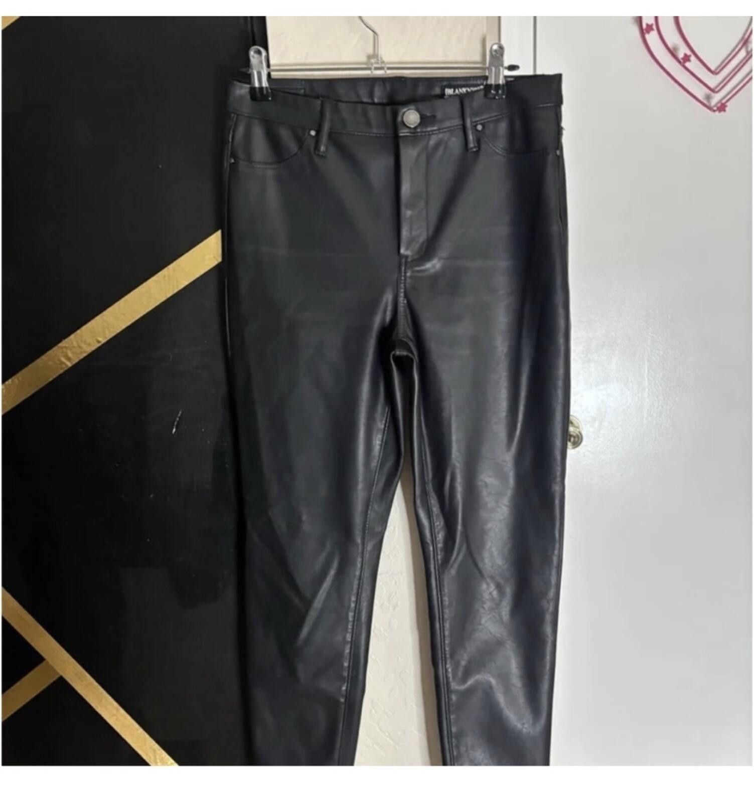 BLANKNYC (BLANKNYC) Black Leather Pants Size 28" / US 6 / IT 42 - 1 Thumbnail