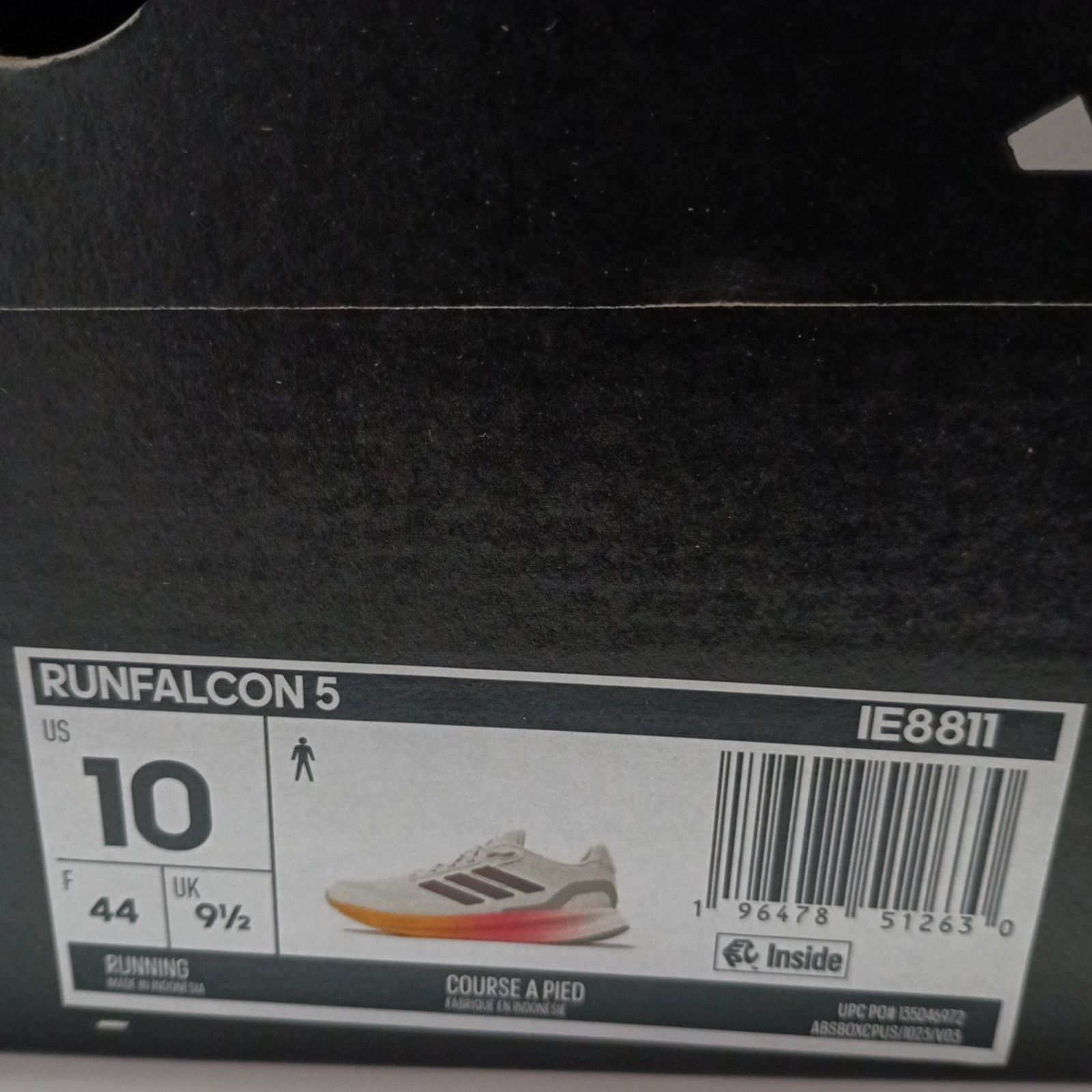 Adidas Adidas Run Falcon 5 Men's Size 10 Course A Pied IE8811 Gym Size US 10 / EU 43 - 8 Thumbnail