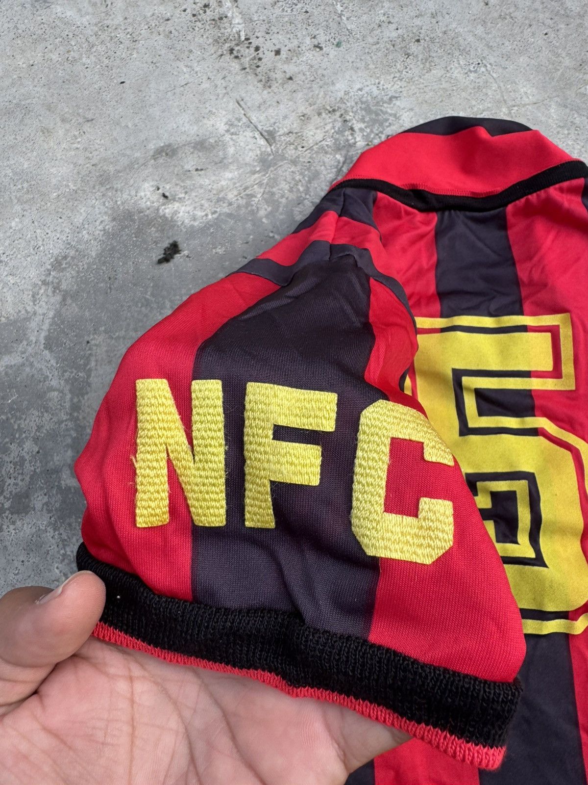 Adidas Rare Vintage Adidas 90/91 Ac Milan Champion League Jersey Size US S / EU 44-46 / 1 - 6 Thumbnail