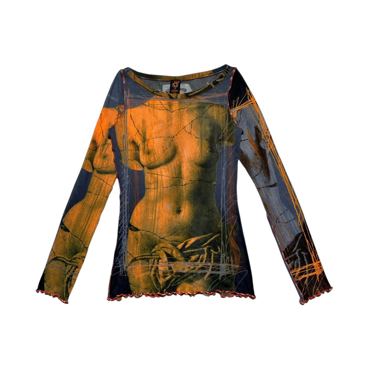 Jean Paul Gaultier SS1999 Venus De Milo mesh Size M / US 6-8 / IT 42-44 - 1 Thumbnail