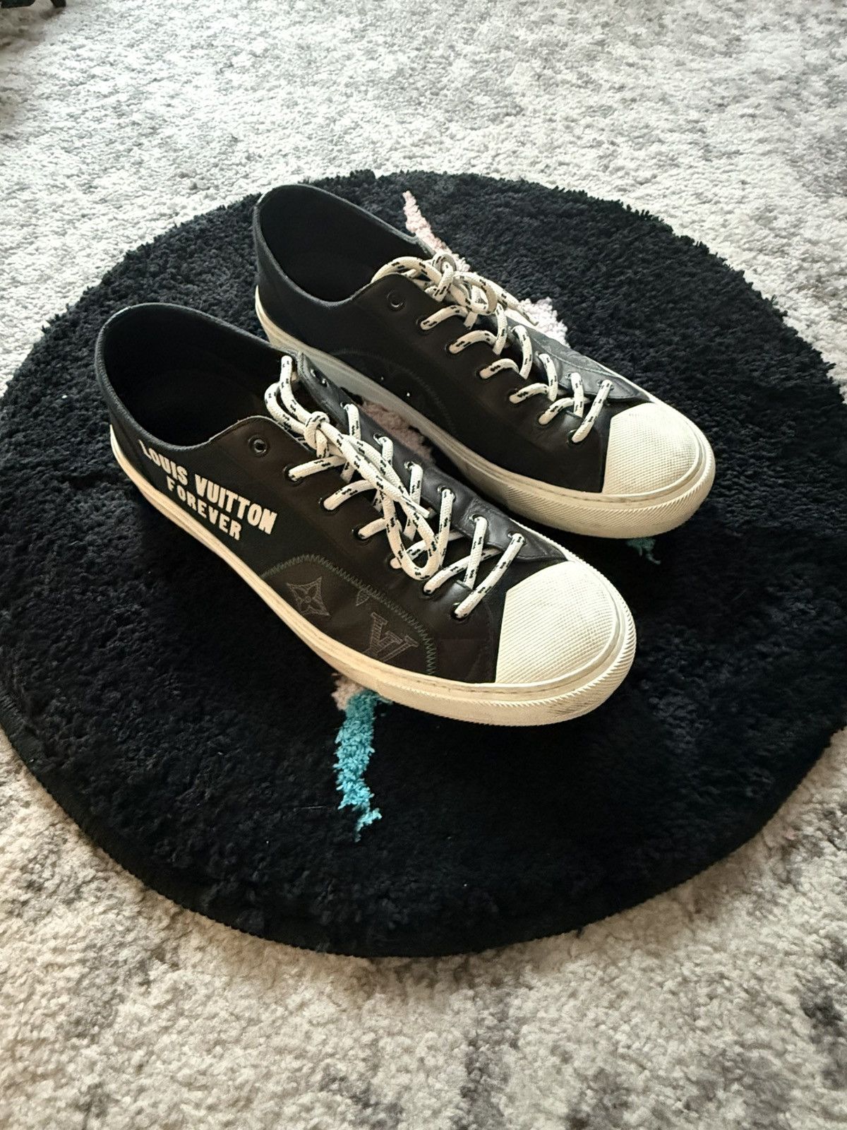 Louis Vuitton Louis Vuitton Forever Tattoo Low Top Sneakers Size US 9 / EU 42 - 1 Thumbnail
