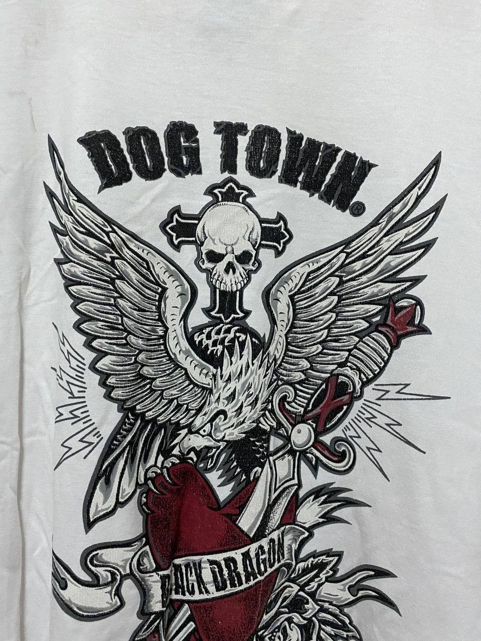 Dogtown Dog town black dragon shirt printed (distressed) Size US XL / EU 56 / 4 - 4 Thumbnail