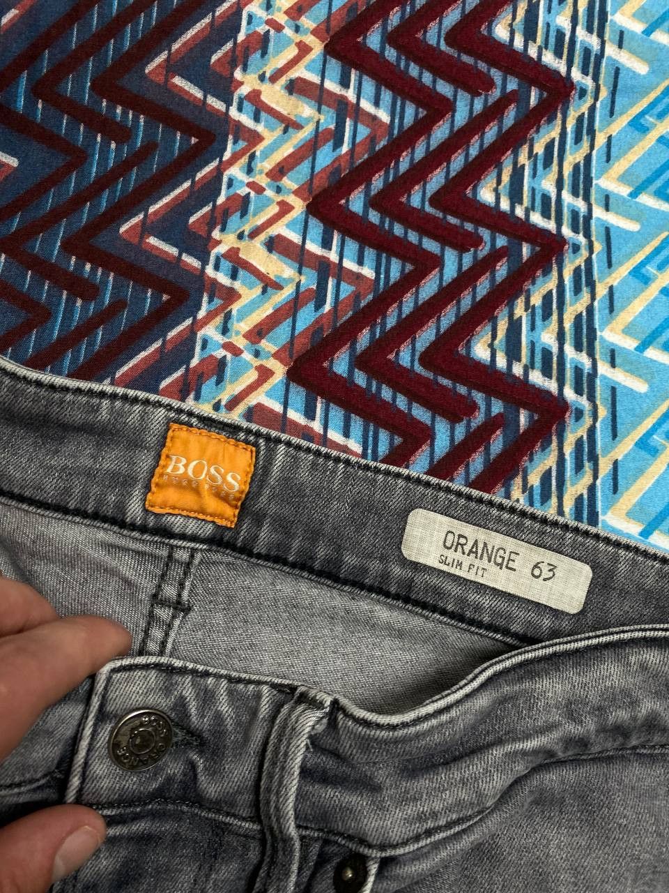Hugo Boss Hugo Boss gray Y2K jeans pants vintage W32 slim fit Size US 32 / EU 48 - 2 Thumbnail
