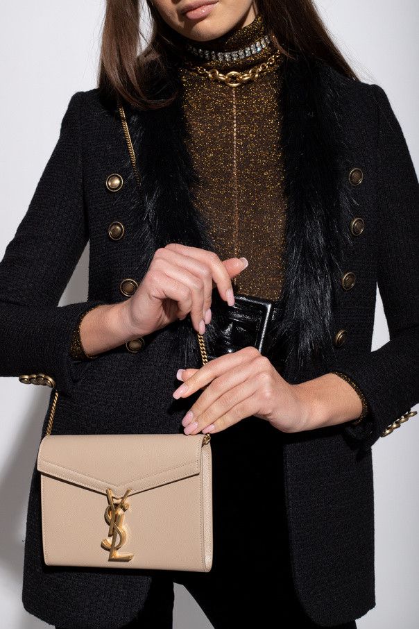 Saint Laurent Paris o1s1wg111024 Size: OS / Cassandra Chain Wallet in Beige Size ONE SIZE - 2 Thumbnail