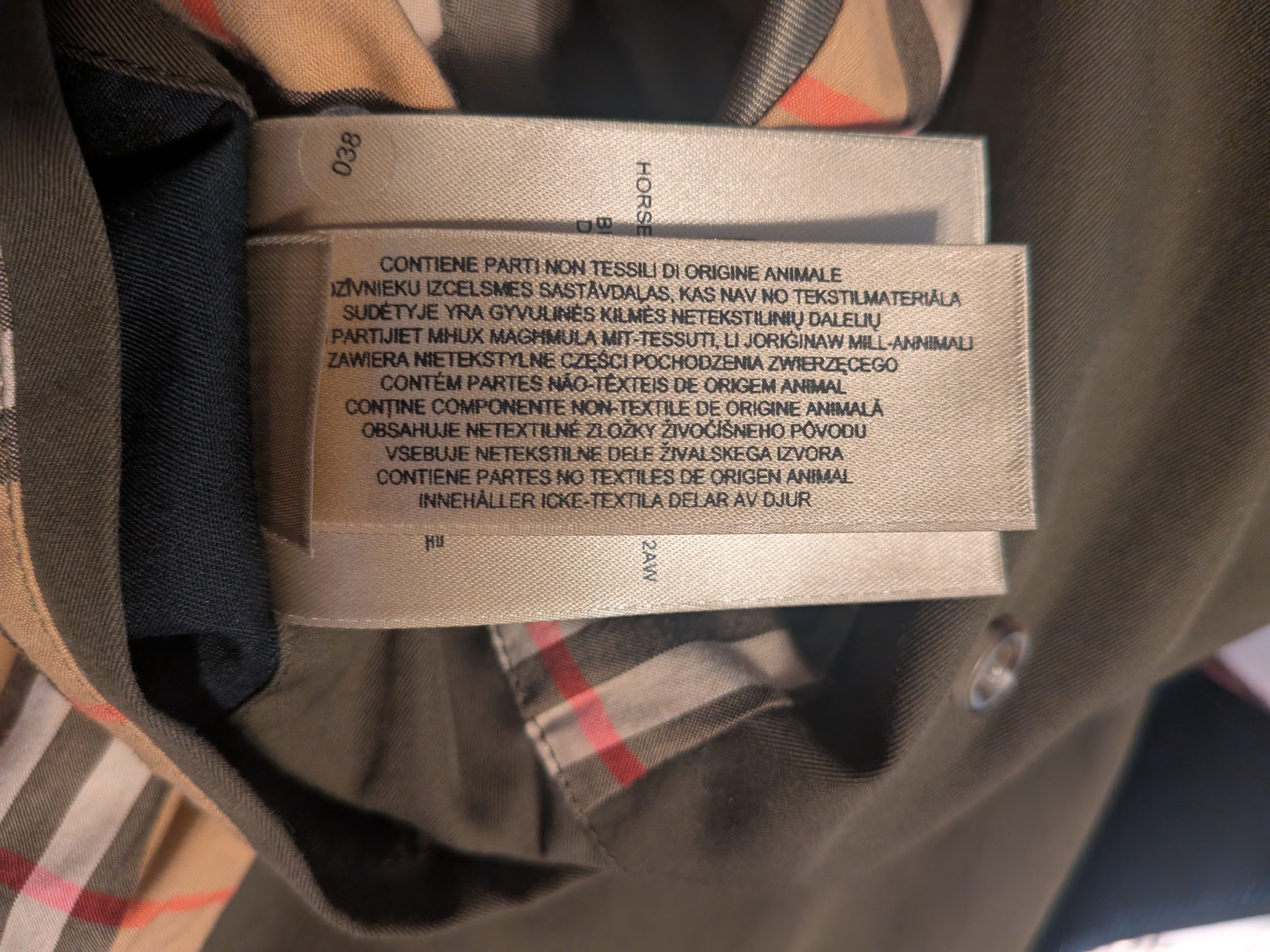 Burberry 2023 Green Burberry Westminster Trench Coat Size US XXL / EU 58 / 5 - 13 Thumbnail