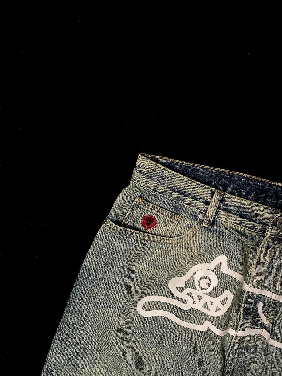 Icecream Deadstock Icecream BBC Running Dog Denim Shorts XL 34 Size US 34 / EU 50 - 2 Thumbnail