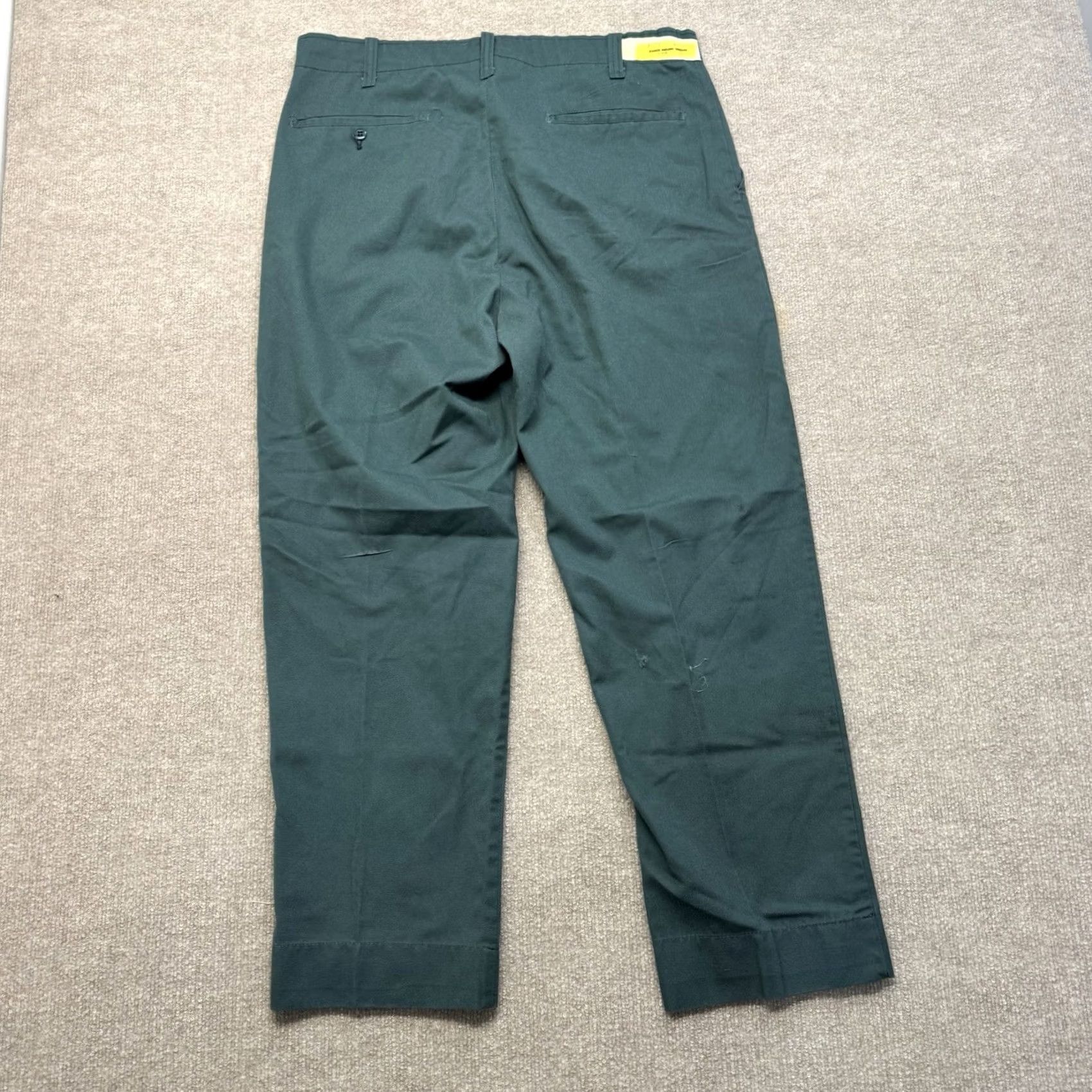 Vintage VINTAGE Chino Pants Mens 36x29 Workwear Zip Fly USA Made Green Talon Size US 36 / EU 52 - 7 Thumbnail