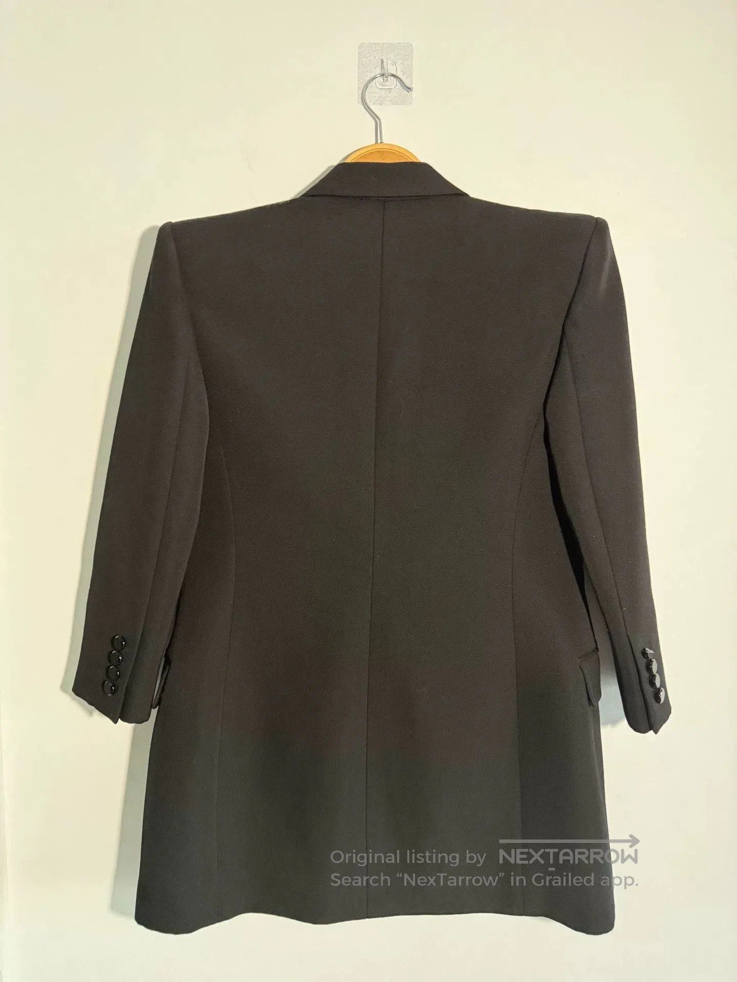 Saint Laurent Paris Saint Laurent Black Double. Size XS / US 0-2 / IT 36-38 - 4 Thumbnail
