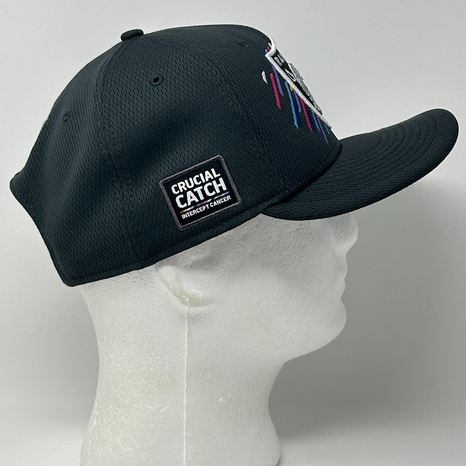 New Era Las Vegas Raiders Hat Baseball Cap New Era Cancer Size ONE SIZE - 7 Thumbnail