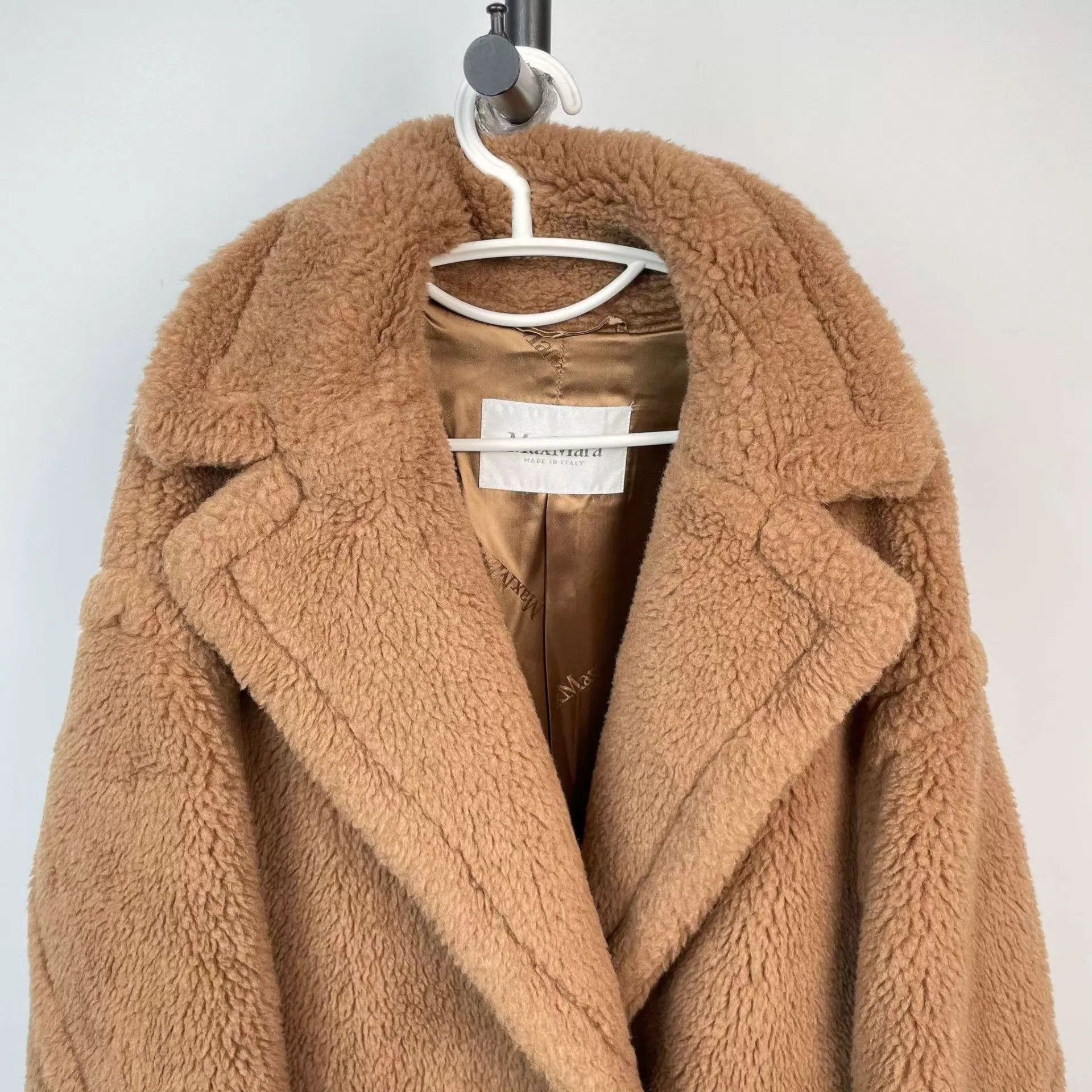 Max Mara Maxmara Teddy Coat Brown L A Grade Size L / US 10 / IT 46 - 7 Thumbnail
