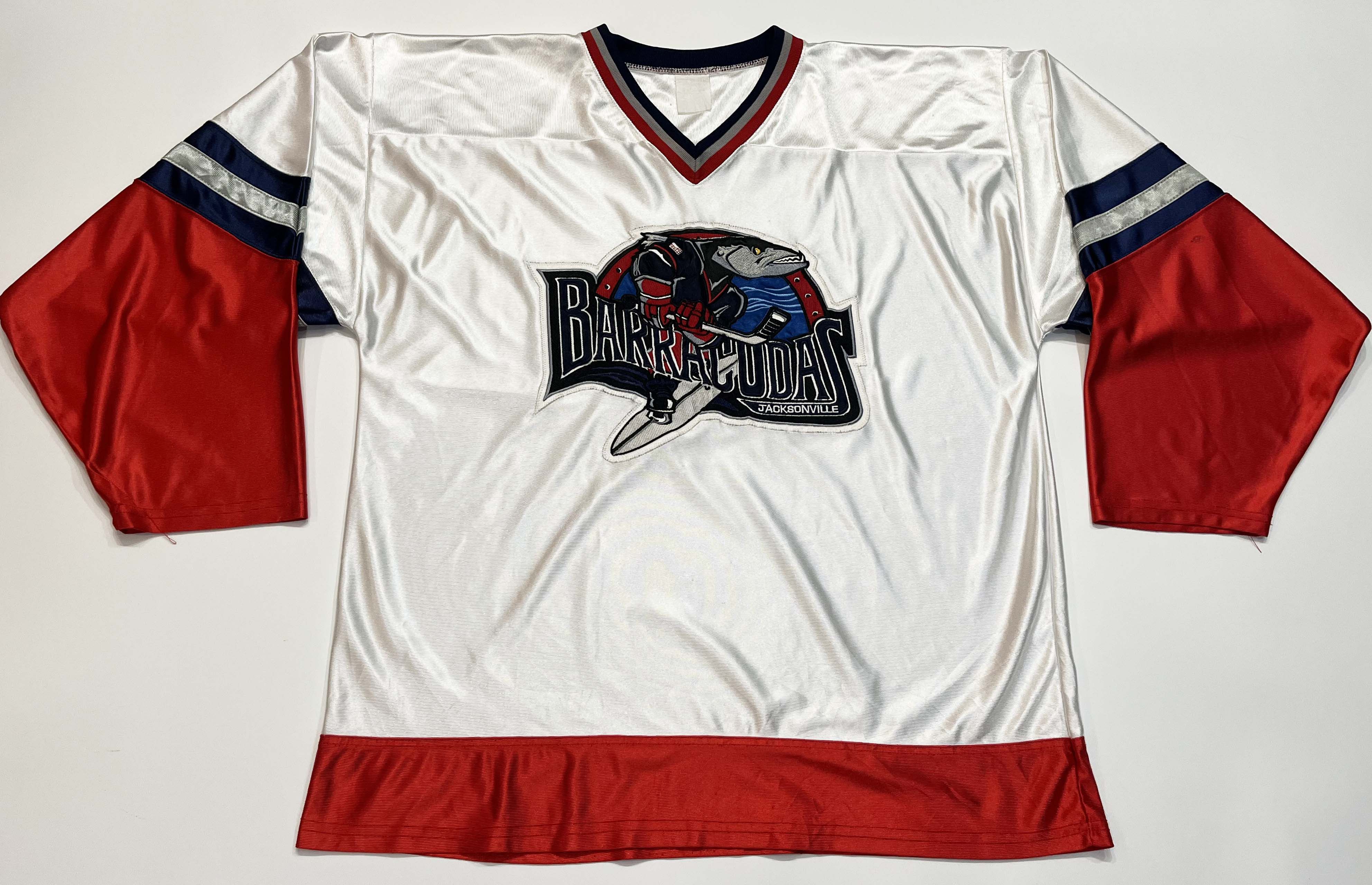 Vintage Vintage Jacksonville Barracudas Minor Hockey Jersey Size US XL / EU 56 / 4 - 1 Thumbnail