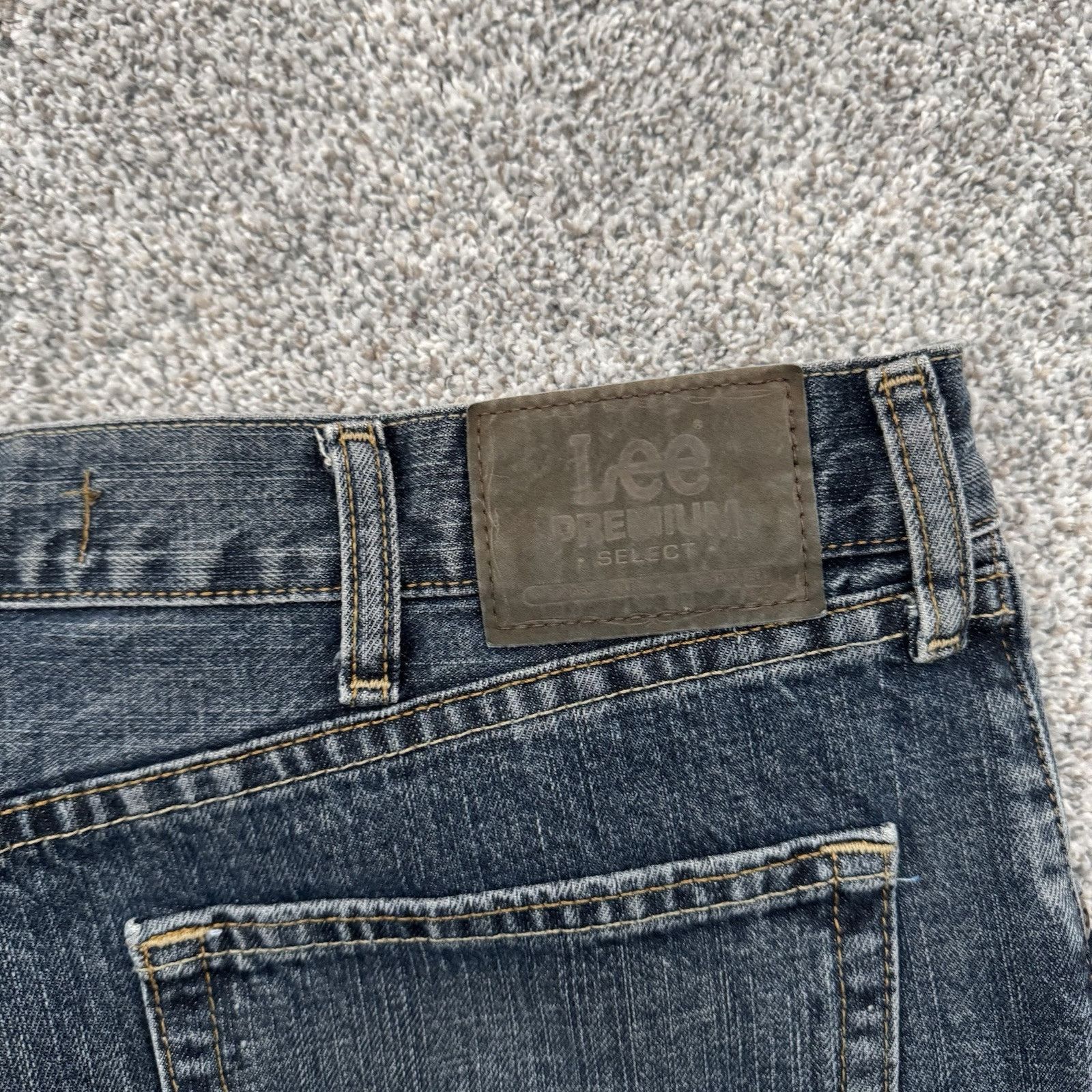 Lee Lee Jeans Mens Size 36x30 Relaxed Straight Grunge Streetwear Size US 36 / EU 52 - 10 Thumbnail