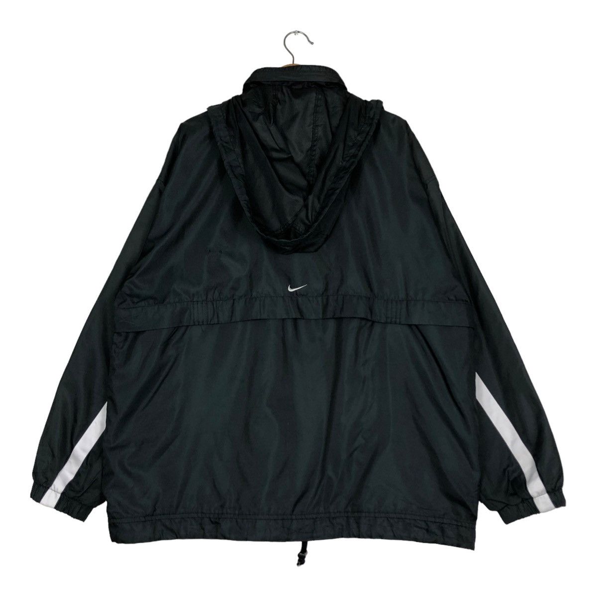 Nike 🔥VINTAGE ANORAK JACKET PULL OVER NIKE BIG SWOOSH Size US XL / EU 56 / 4 - 8 Thumbnail