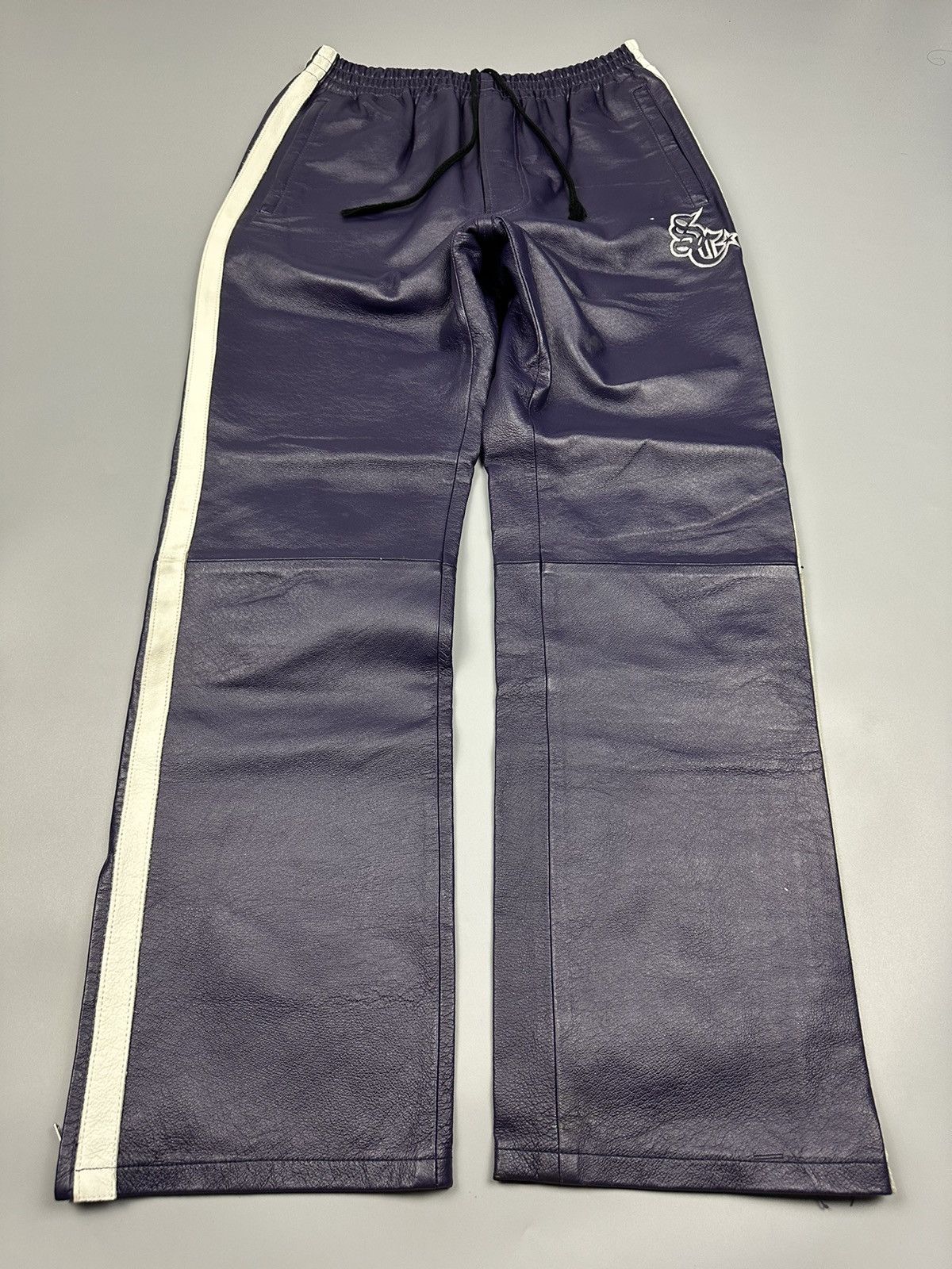 14th Addiction × If Six Was Nine Scarabei Leather Pants Size US 32 / EU 48 - 4 Thumbnail