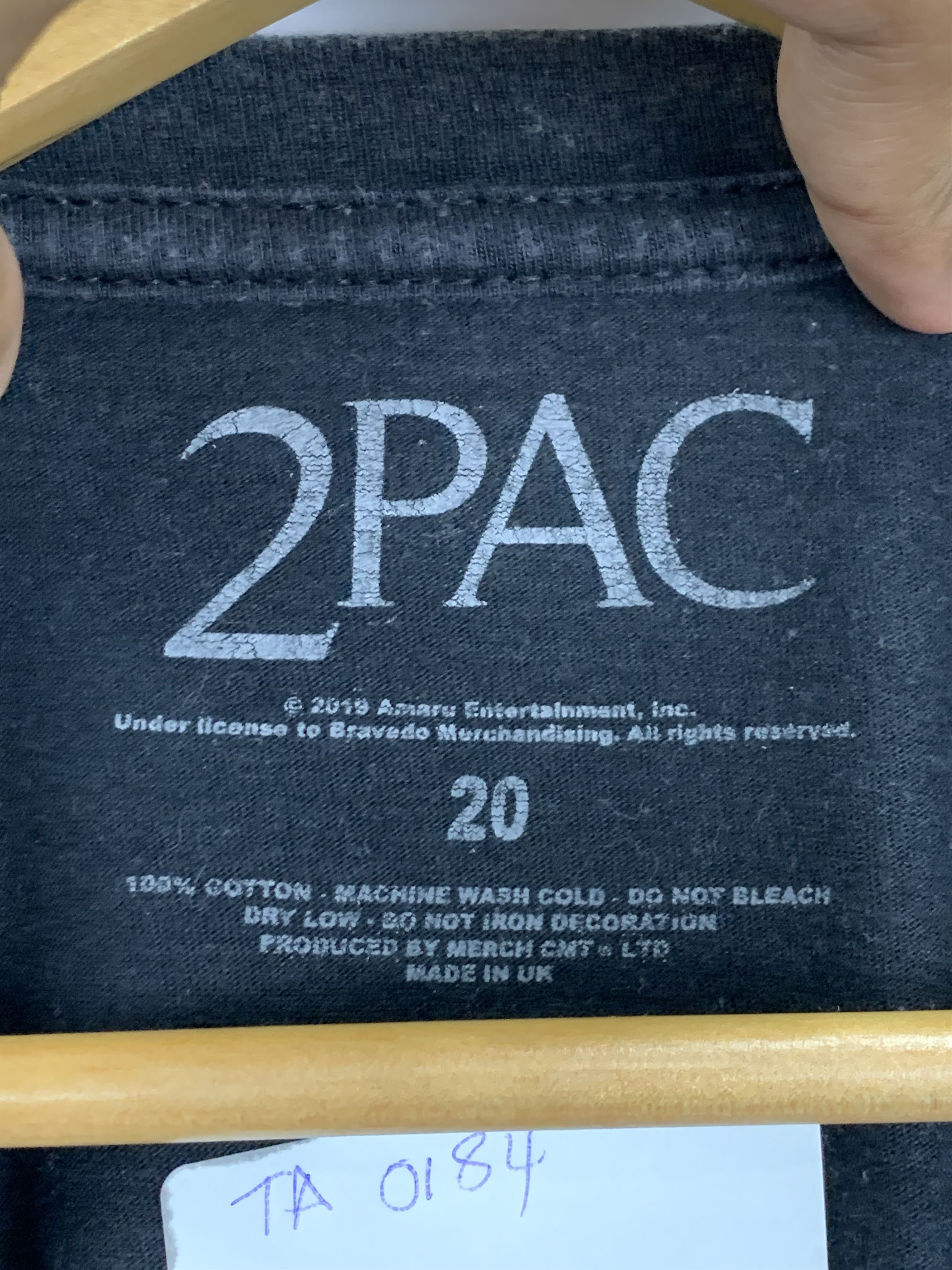 Rap Tees × Vintage Vintage 2Pac All Eyez On Me Rap Tees TA0184 Size US L / EU 52-54 / 3 - 5 Thumbnail