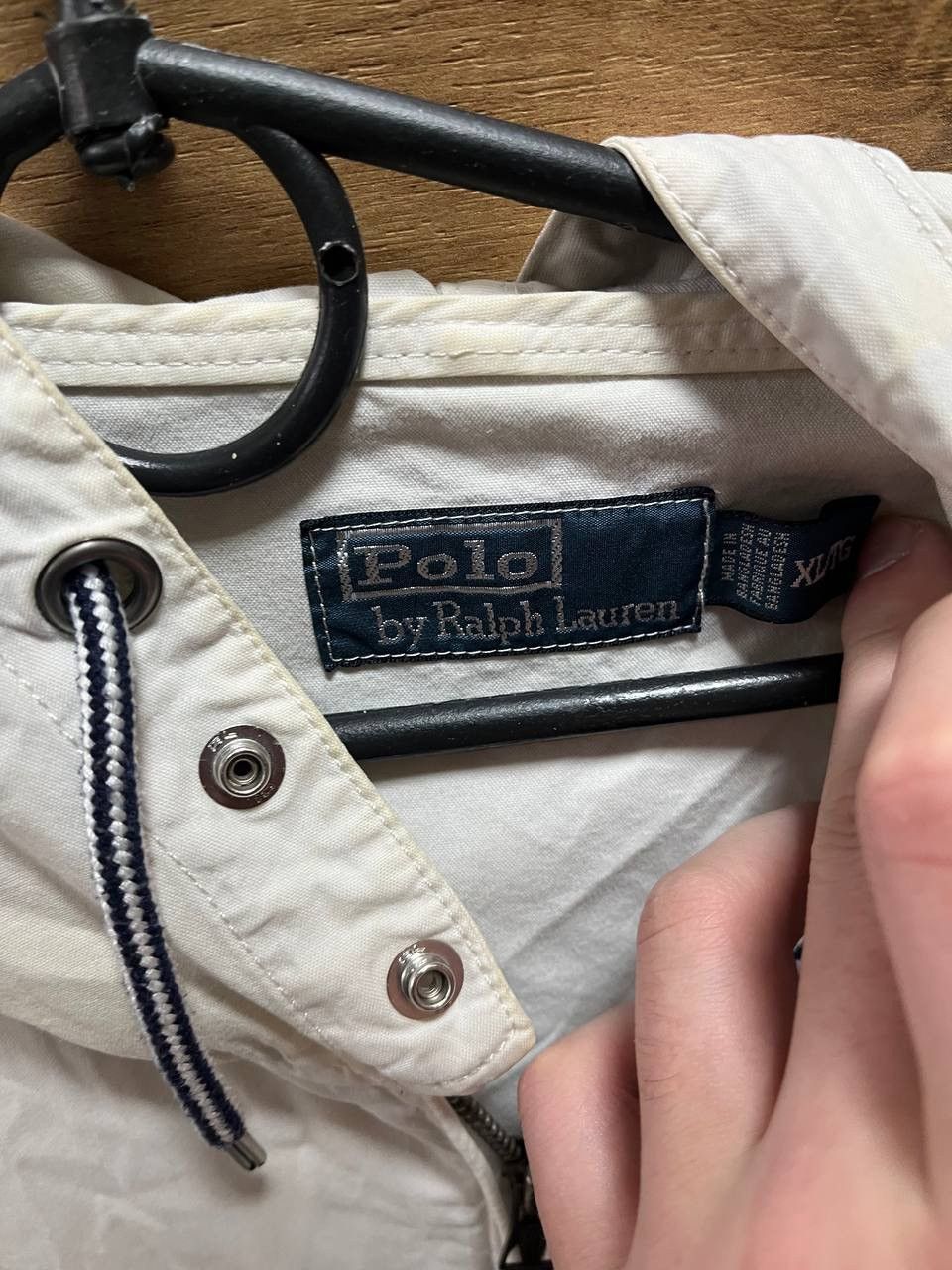 Polo Ralph Lauren Polo Ralph Lauren Vintage Hooded Jacket–Rare LPC Football Cl Size US XL / EU 56 / 4 - 3 Thumbnail