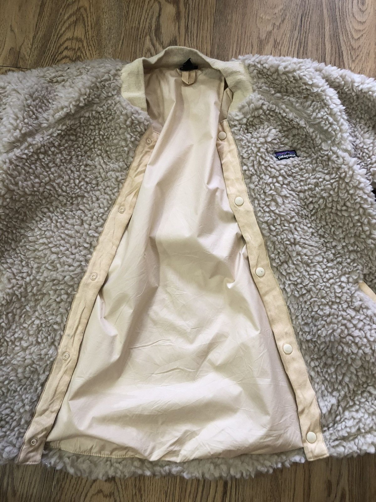 Patagonia × Vintage Patagonia rough fleece jacket Size US L / EU 52-54 / 3 - 12 Thumbnail