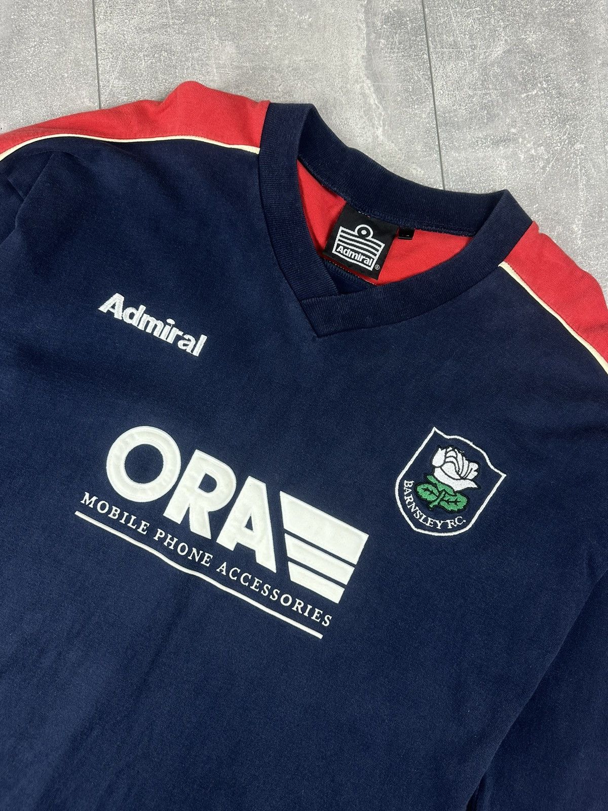Other Admiral Barnsley FC Vintage Retro Soccer 90s Sweatshirt Size US XL / EU 56 / 4 - 4 Thumbnail
