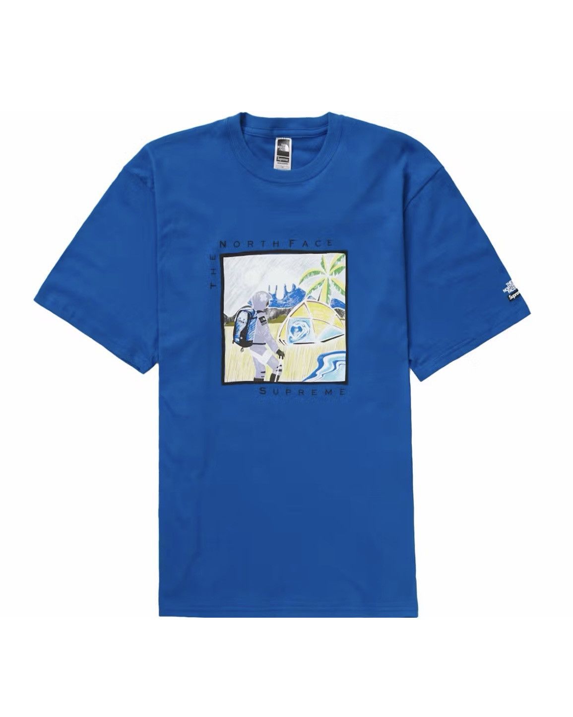 Supreme Supreme The North Face Sketch S/S Top Size US M / EU 48-50 / 2 - 1 Thumbnail
