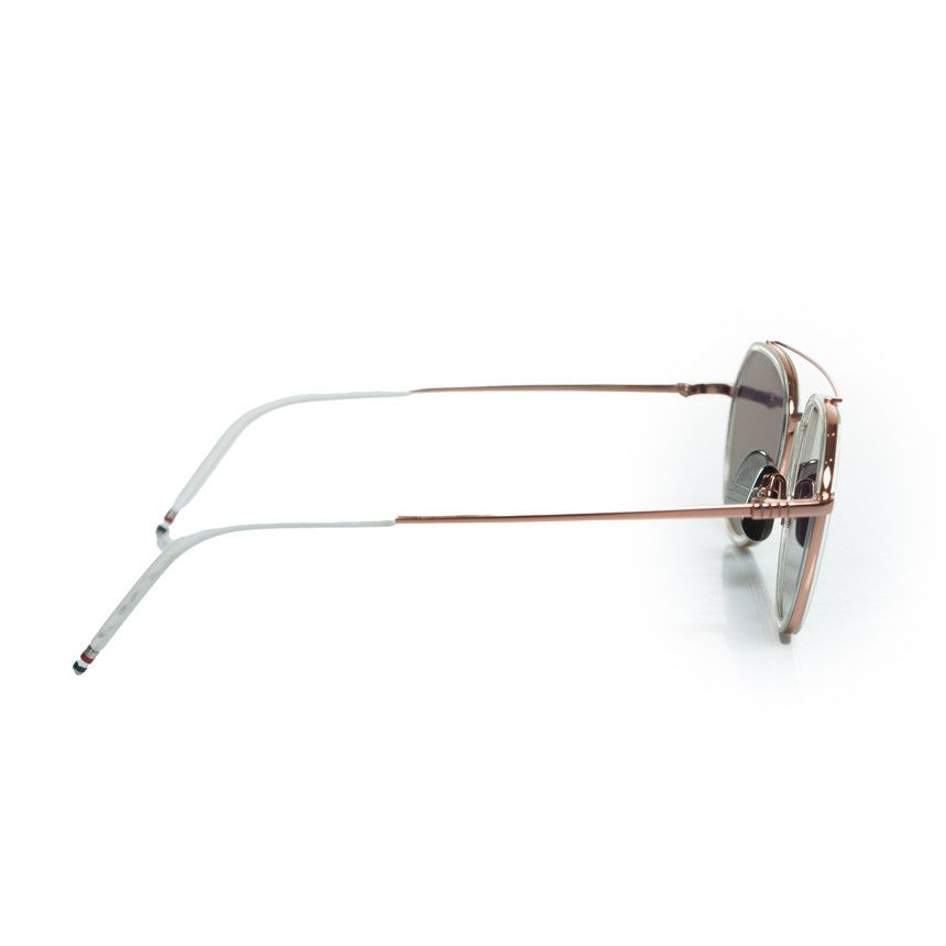 Thom Browne Thom Browne, TB801 sunglasses with mirrored lenses Size ONE SIZE - 4 Thumbnail
