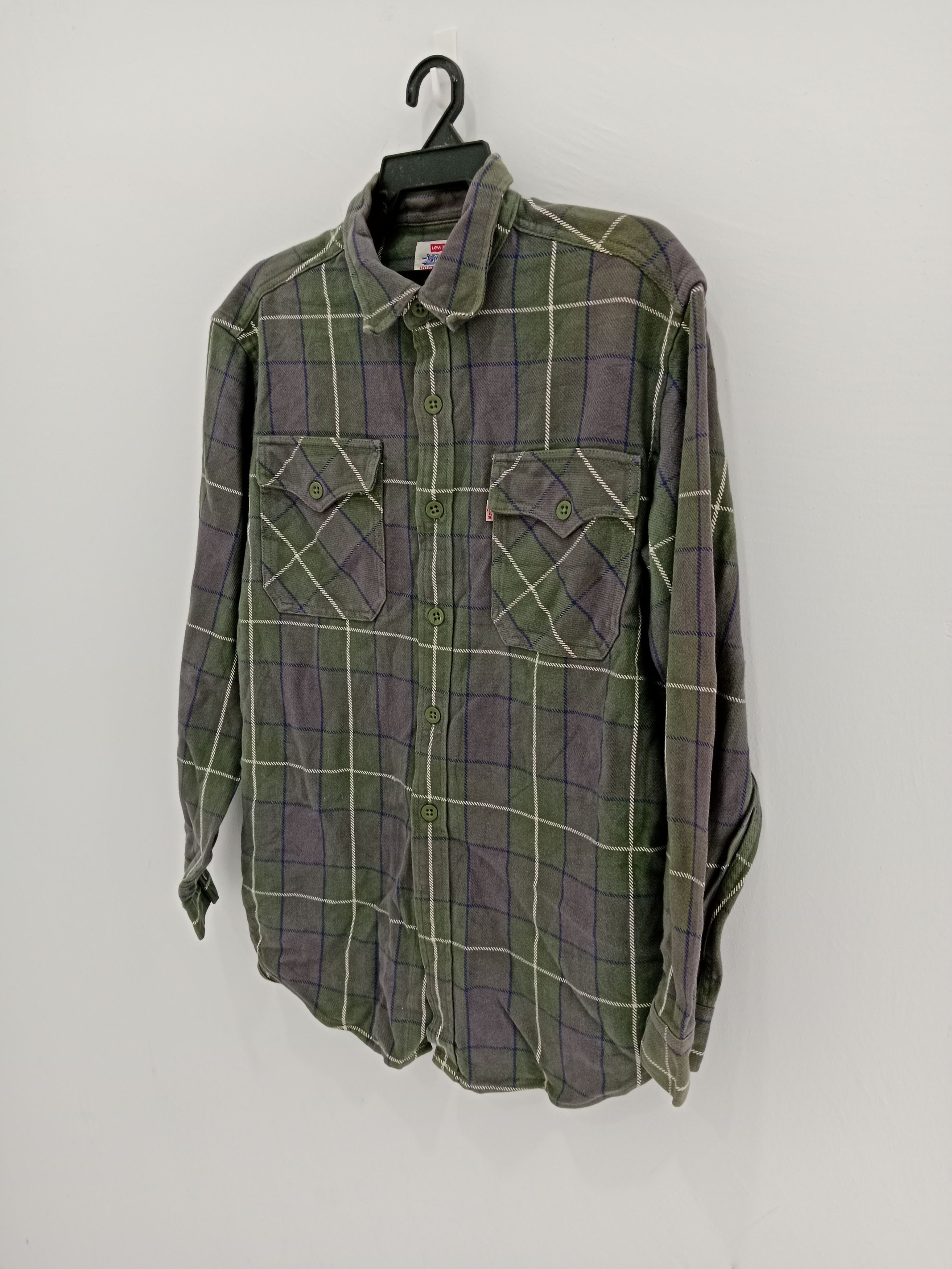 Levi's × Levi's Vintage Clothing Vintage Flannel Levis Checkered Double Pocket Size US M / EU 48-50 / 2 - 4 Thumbnail