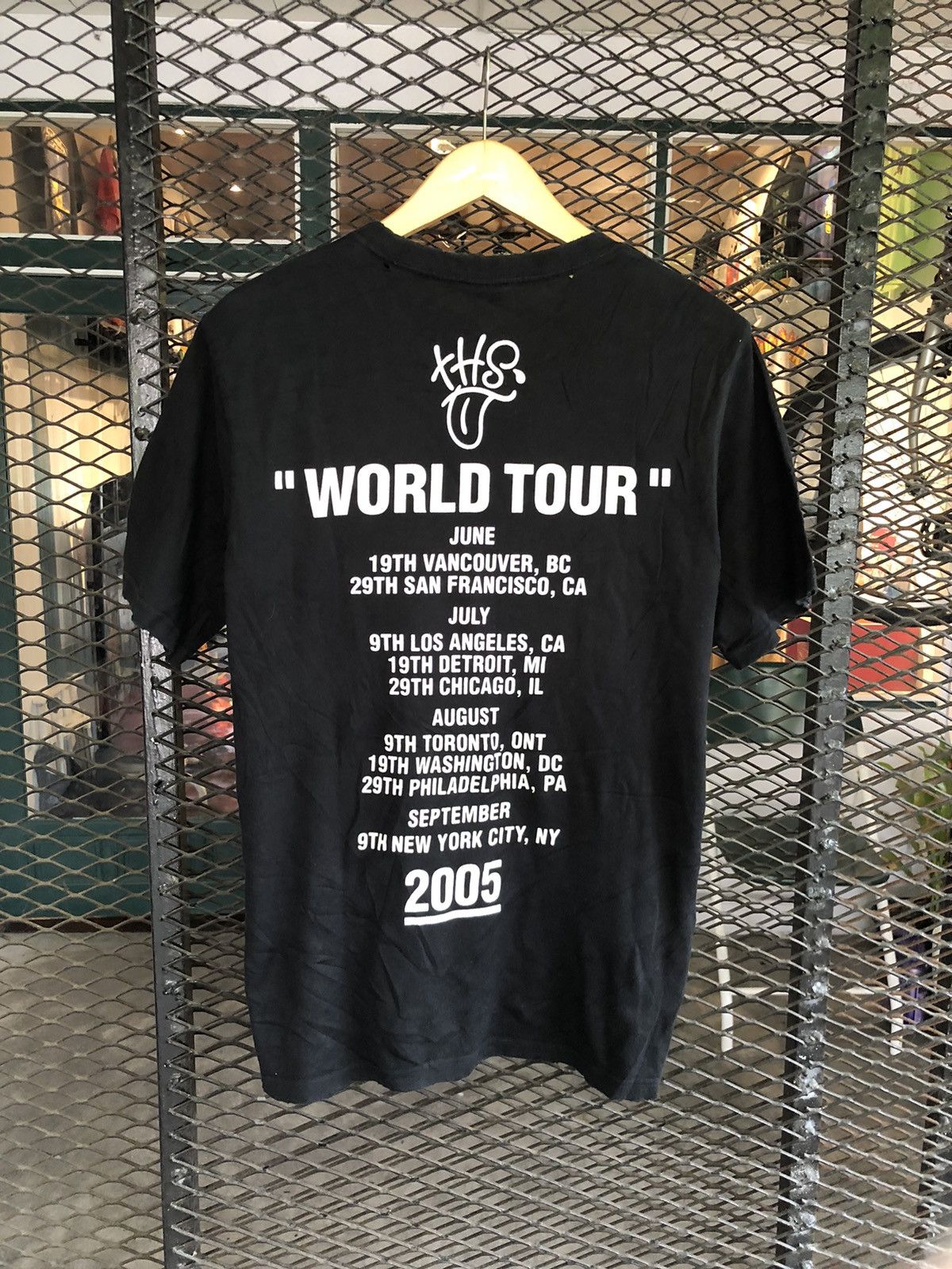 Japanese Brand × Number (N)ine × Vintage VINTAGE NUMBERNINE WORLD TOUR 2005 TEE Size US L / EU 52-54 / 3 - 7 Thumbnail