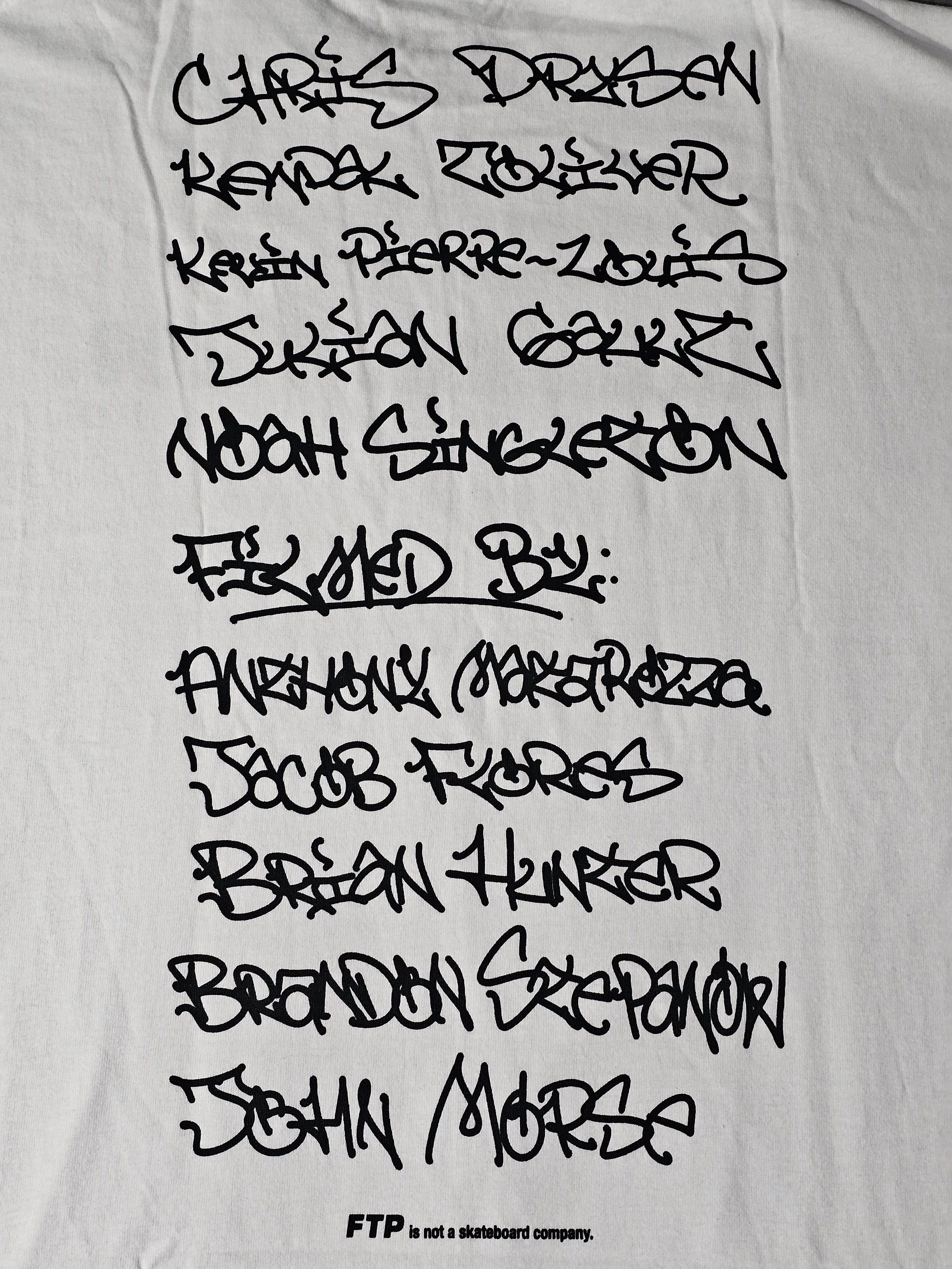 Fuck The Population FTP Not a Skate Video Tee Size US XL / EU 56 / 4 - 5 Thumbnail