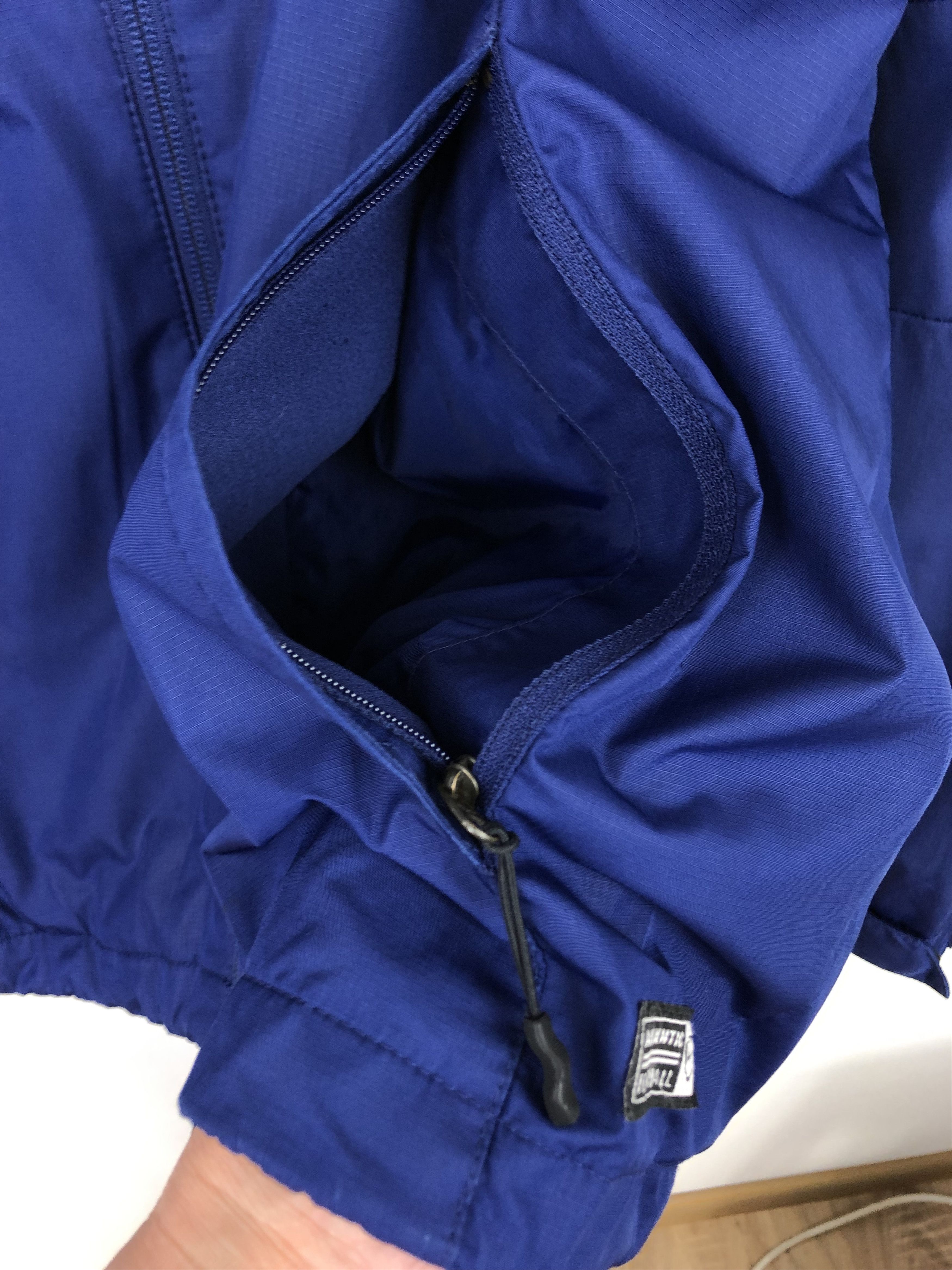 Nike FC barcelona Football Jacket Soccer Top Zip Hooded