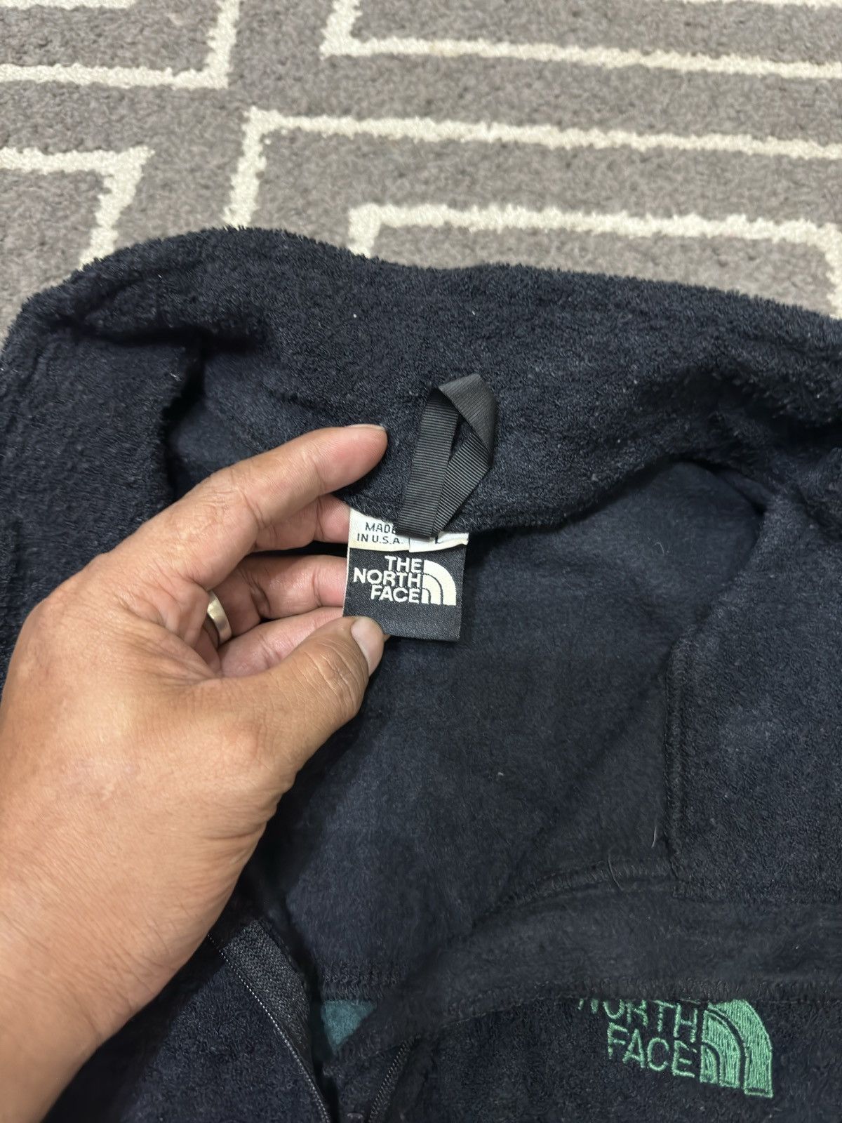 The North Face × Vintage VINTAGE THE NORTH FACE MADE IN USA SWEATER Size US L / EU 52-54 / 3 - 3 Thumbnail