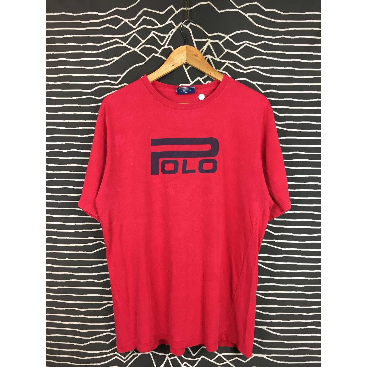 Polo Ralph Lauren Vtg Polo Sport Ralph Lauren Big logo Spell Out Tee Size US M / EU 48-50 / 2 - 1 Thumbnail