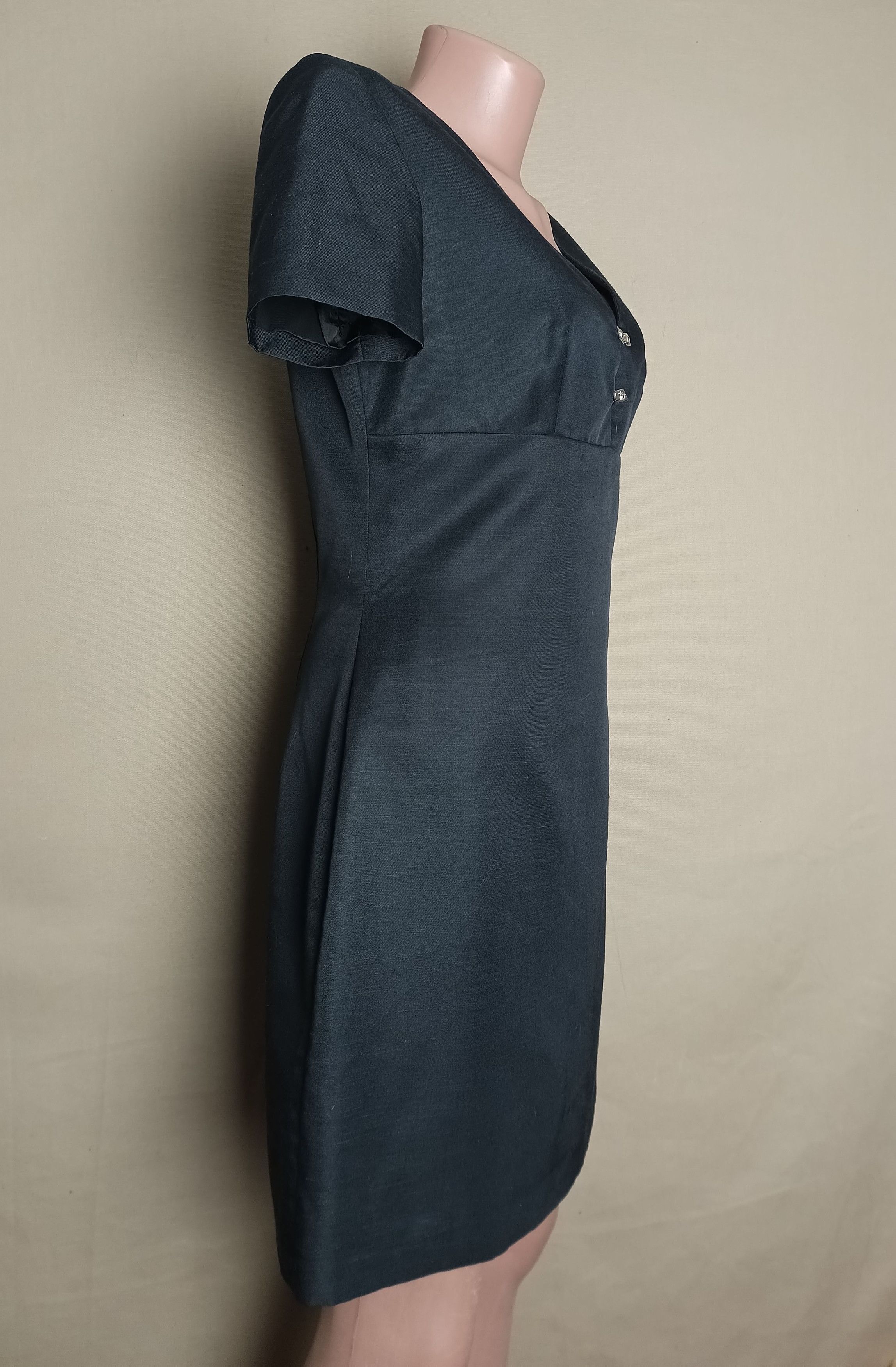 Versace × Versace Jeans Couture Versace Jeans Couture Black Medusa Logo Dress Size EU 42 Size M / US 6-8 / IT 42-44 - 4 Thumbnail